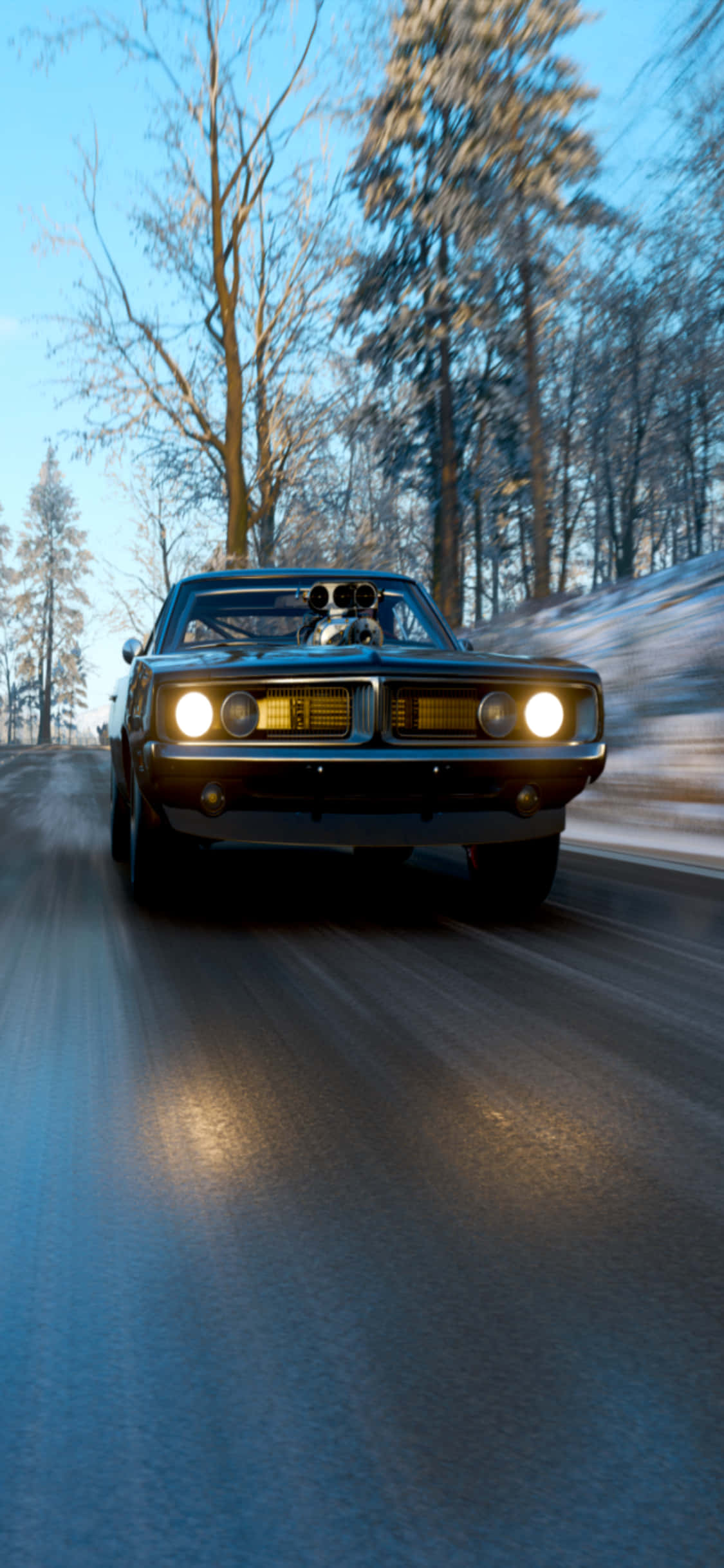 ออกเดินทางในการแข่งขันอันน่าจดจำกับ Forza Horizon 4 ที่สวยงามบน iPhone Xs อันทรงพลัง วอลเปเปอร์
