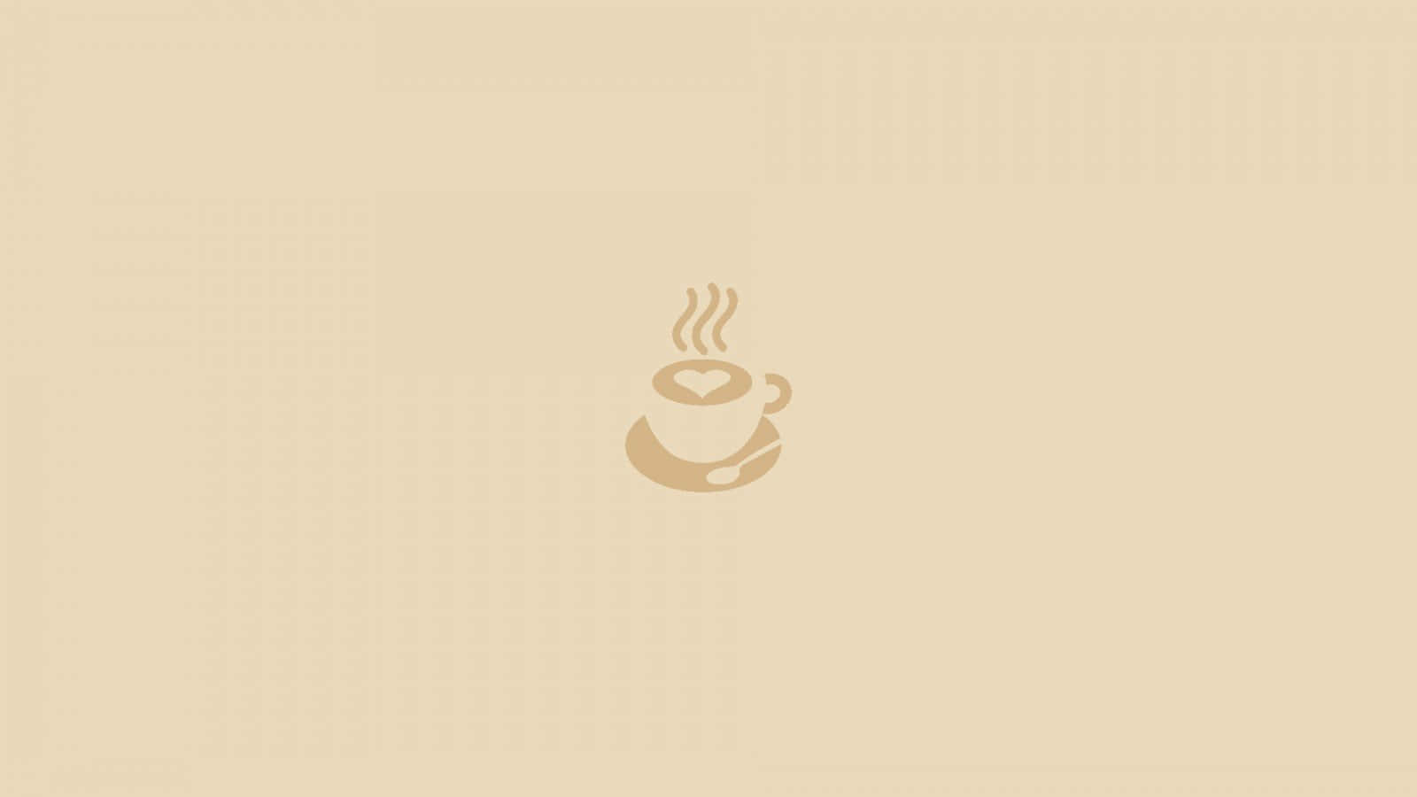 ออกแบบโลโก้กาแฟ - ถ้วยกาแฟพร้อมถ้วยกาแฟ วอลเปเปอร์