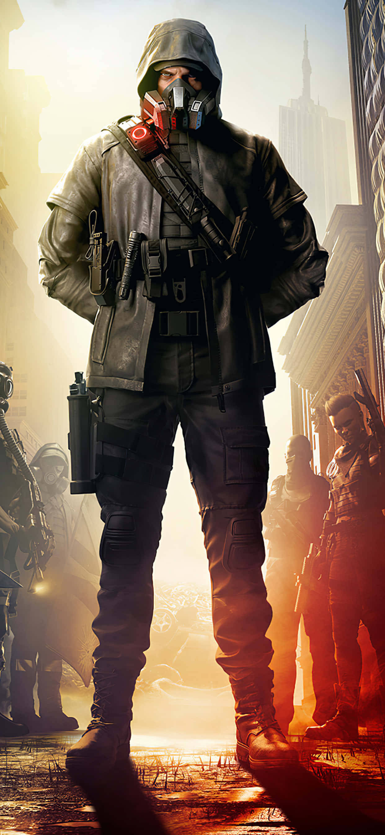 ออกไปเล่น: ยกระดับประสบการณ์เกมของคุณกับ The Division บน iPhone XS Max วอลเปเปอร์