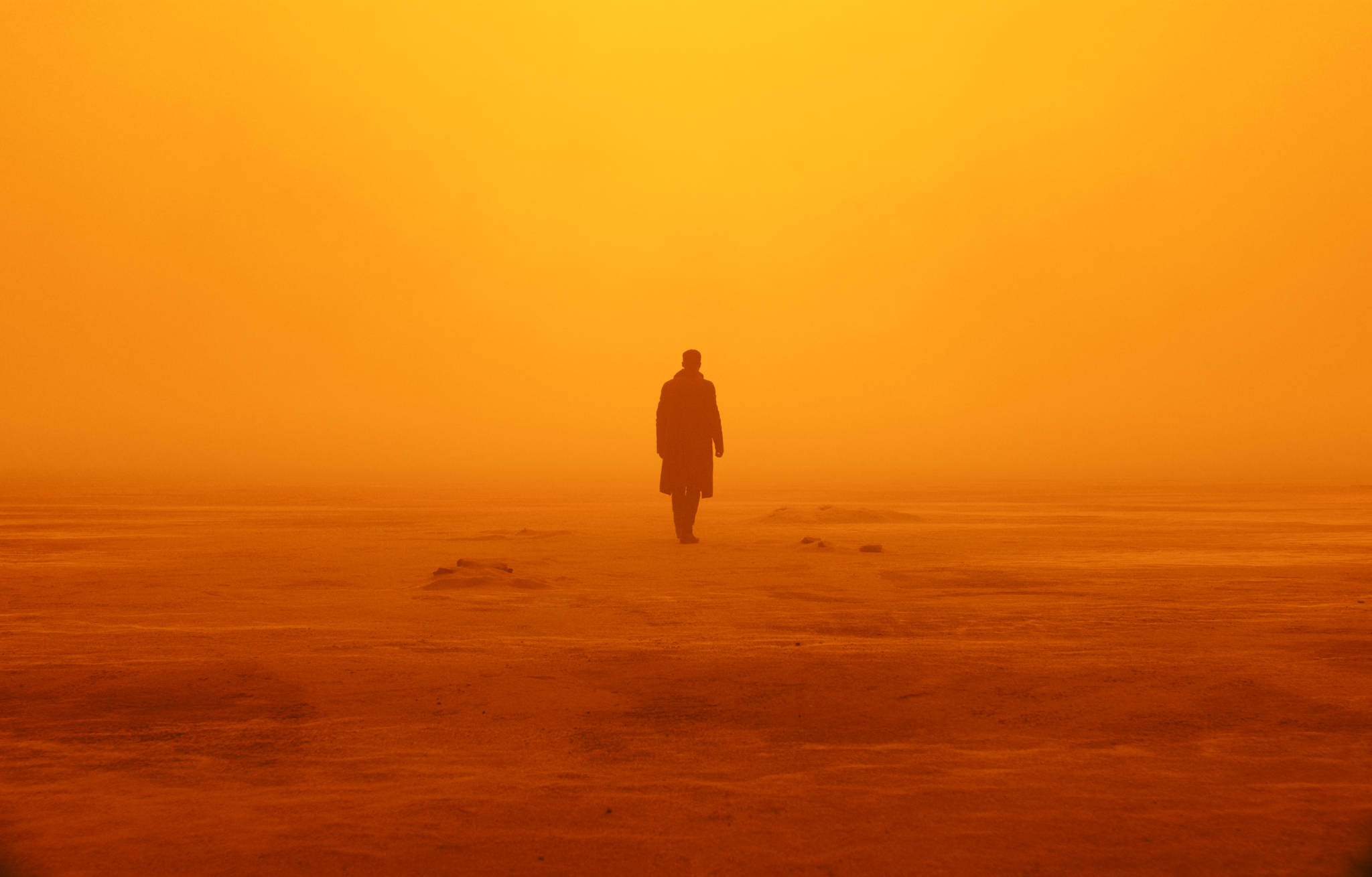 ออเรนจ์เอสเธติก Blade Runner 2049 4K วอลเปเปอร์