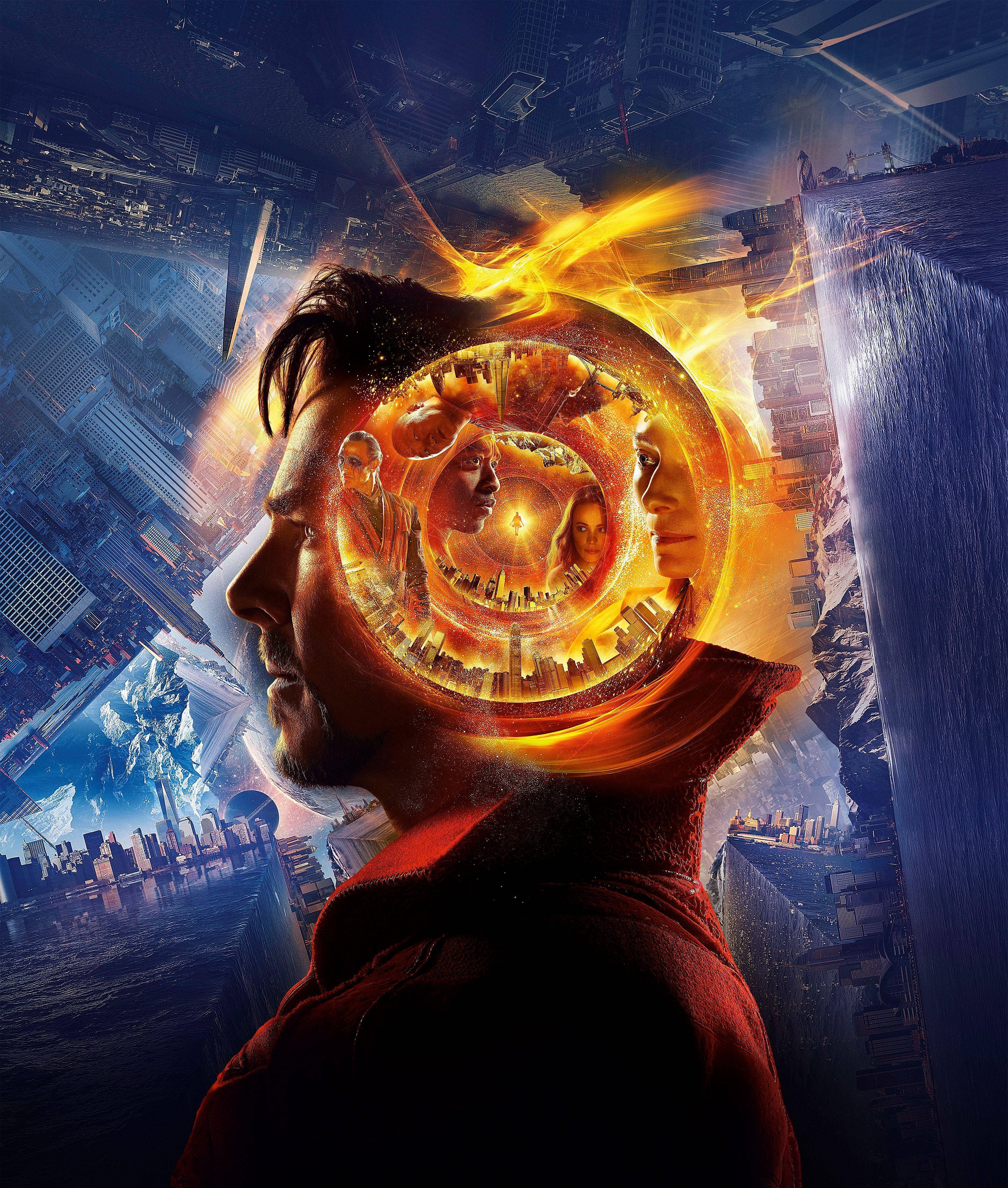 อาร์ต Doctor Strange มิติกระจก วอลเปเปอร์
