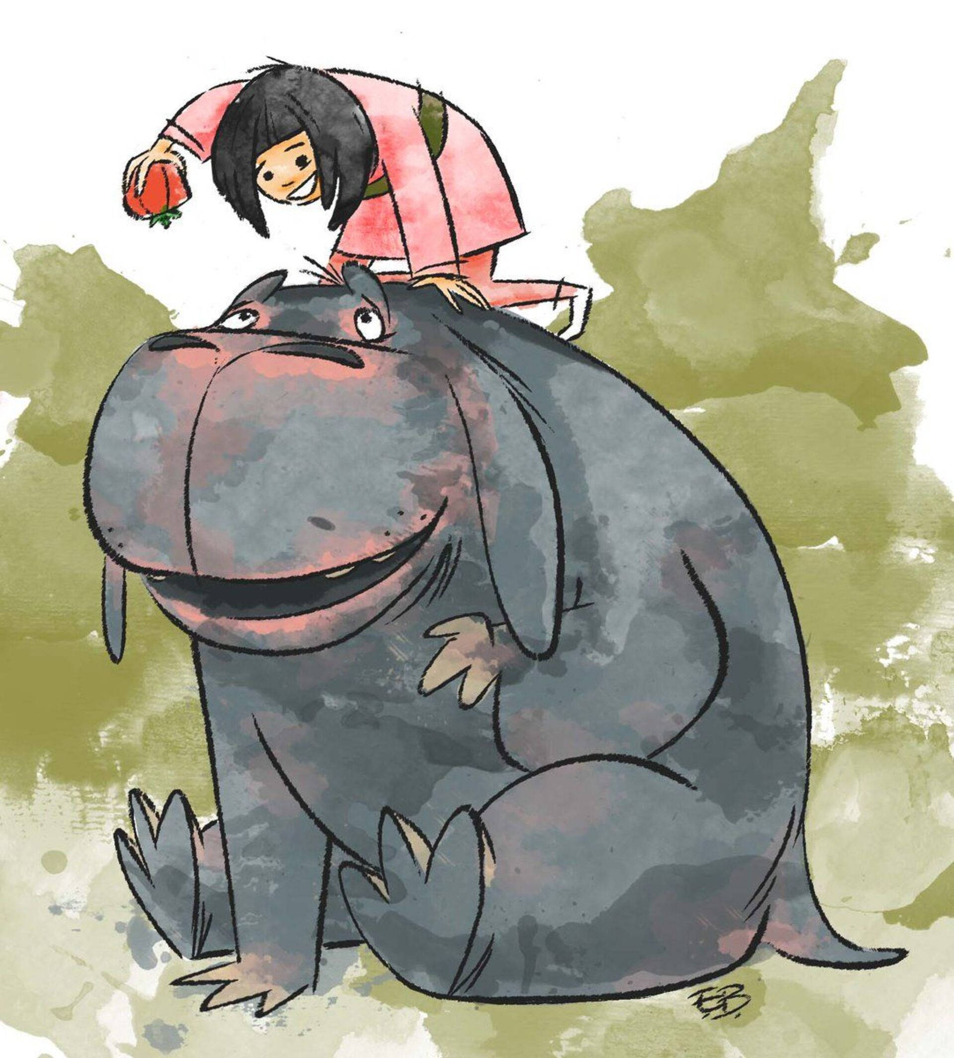 อ๊กจา ภาพการ์ตูนบล็อท วอลเปเปอร์