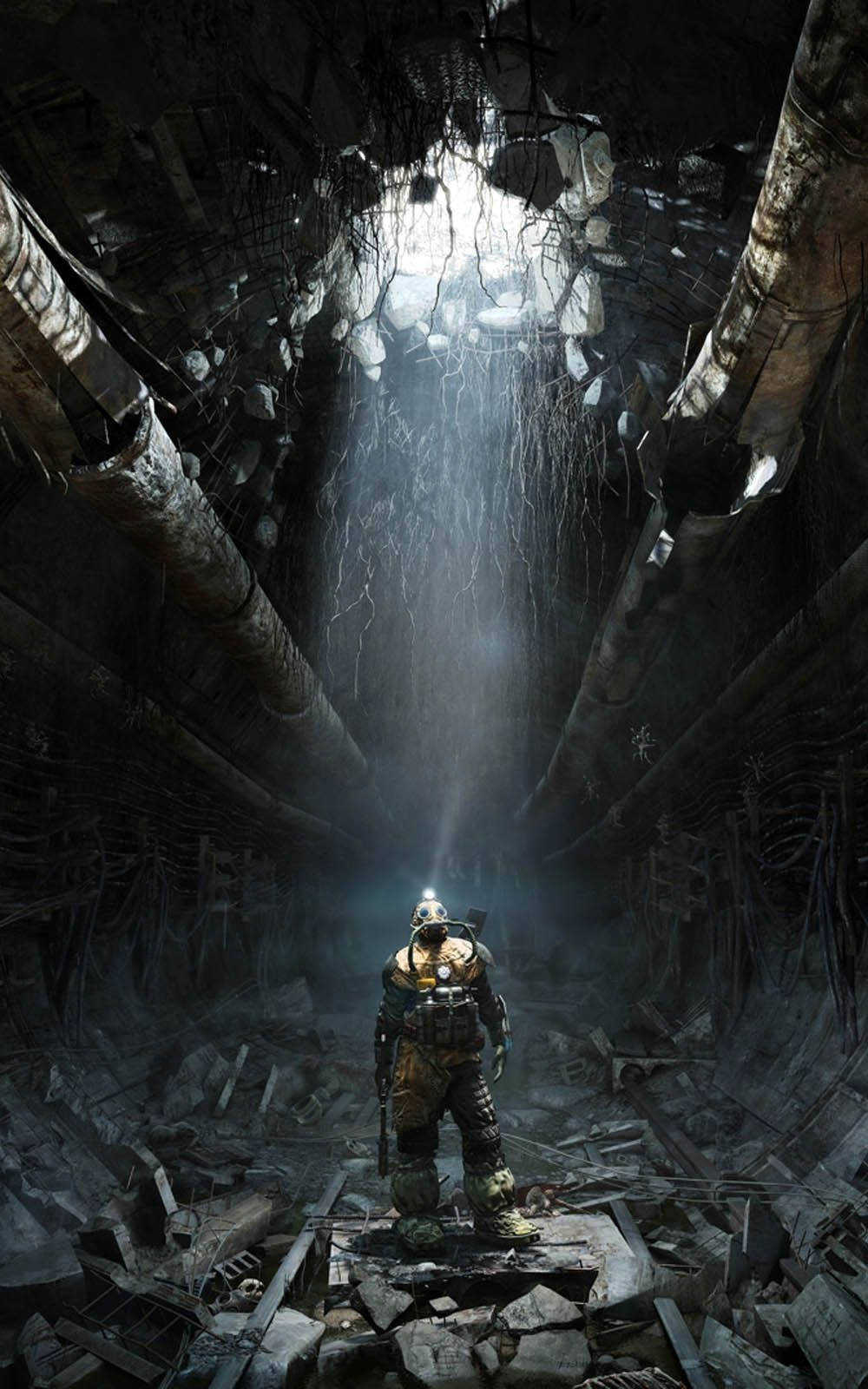 อุโมงค์เสียหายใน Metro Exodus วอลเปเปอร์