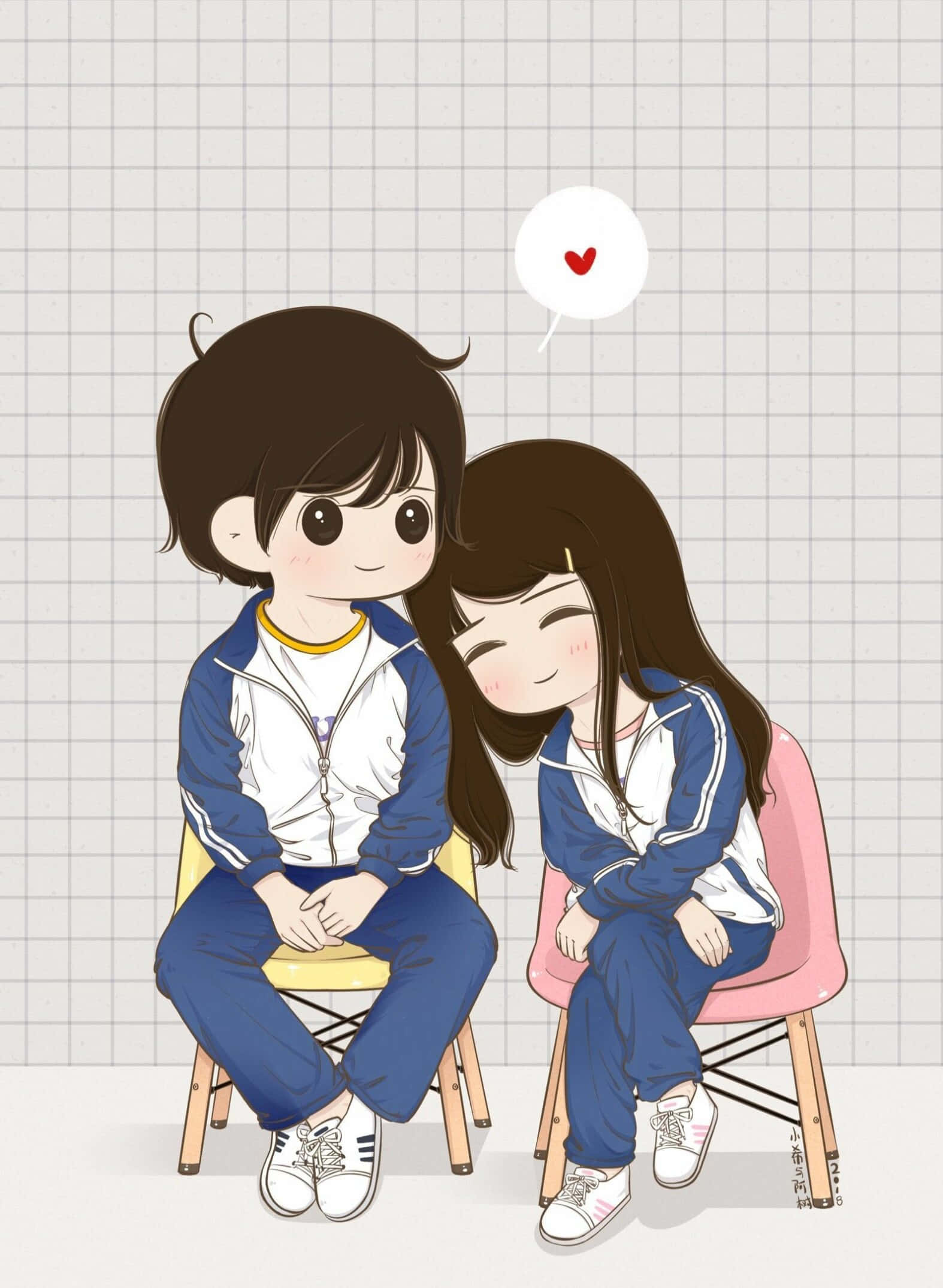 อ้อมกอดแห่งรัก: ช่วงเวลาหวานซึ้งของคู่รัก วอลเปเปอร์