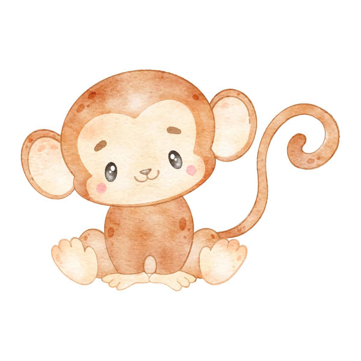 อ๊ะ ดูสิเจ้าลิงน้อยน่ารักขนาดไหน! วอลเปเปอร์