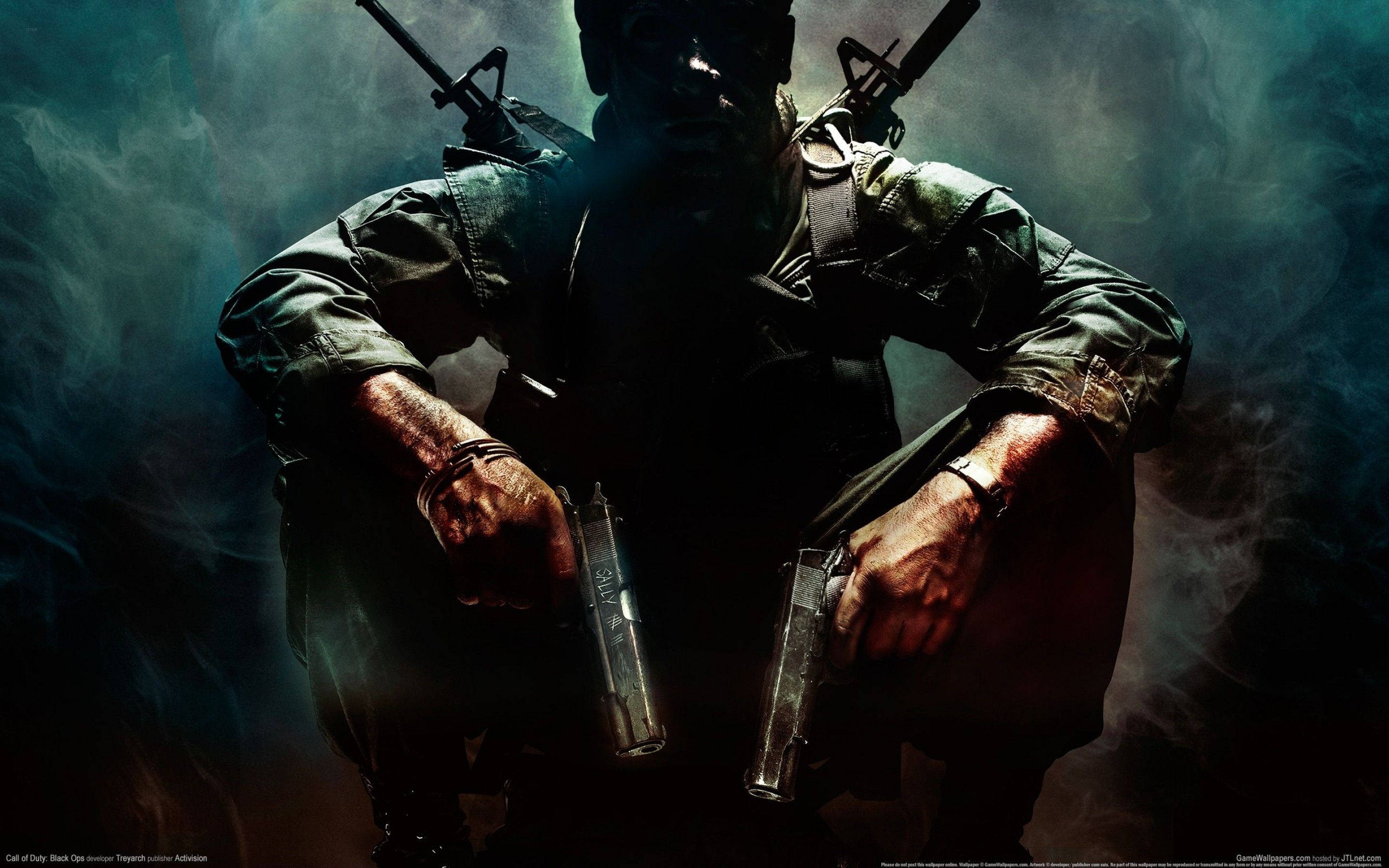 เกม 3D สุดยอด COD: Black Ops วอลเปเปอร์
