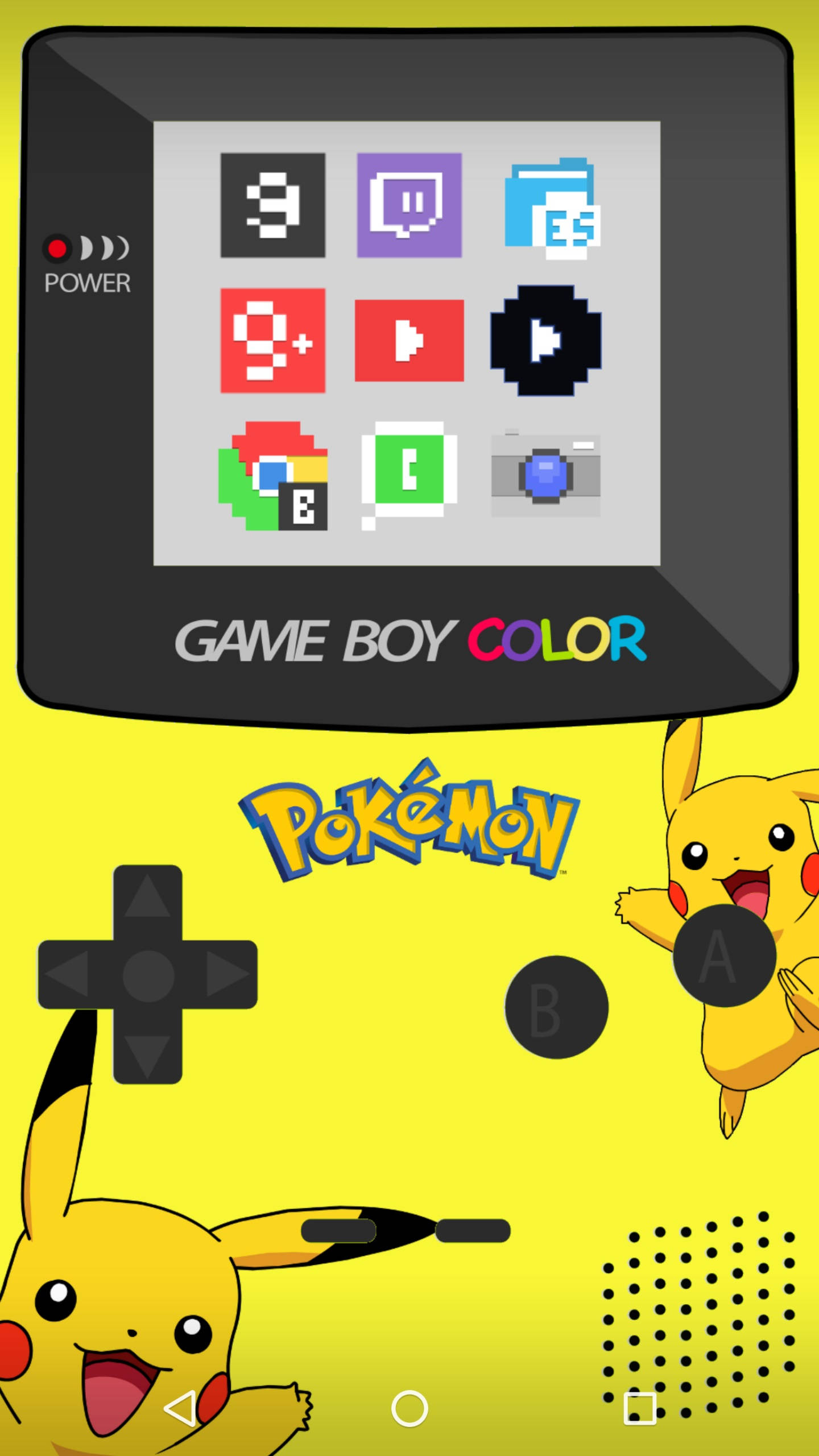 เกมบอยคัลเลอร์พิคาชู วอลเปเปอร์