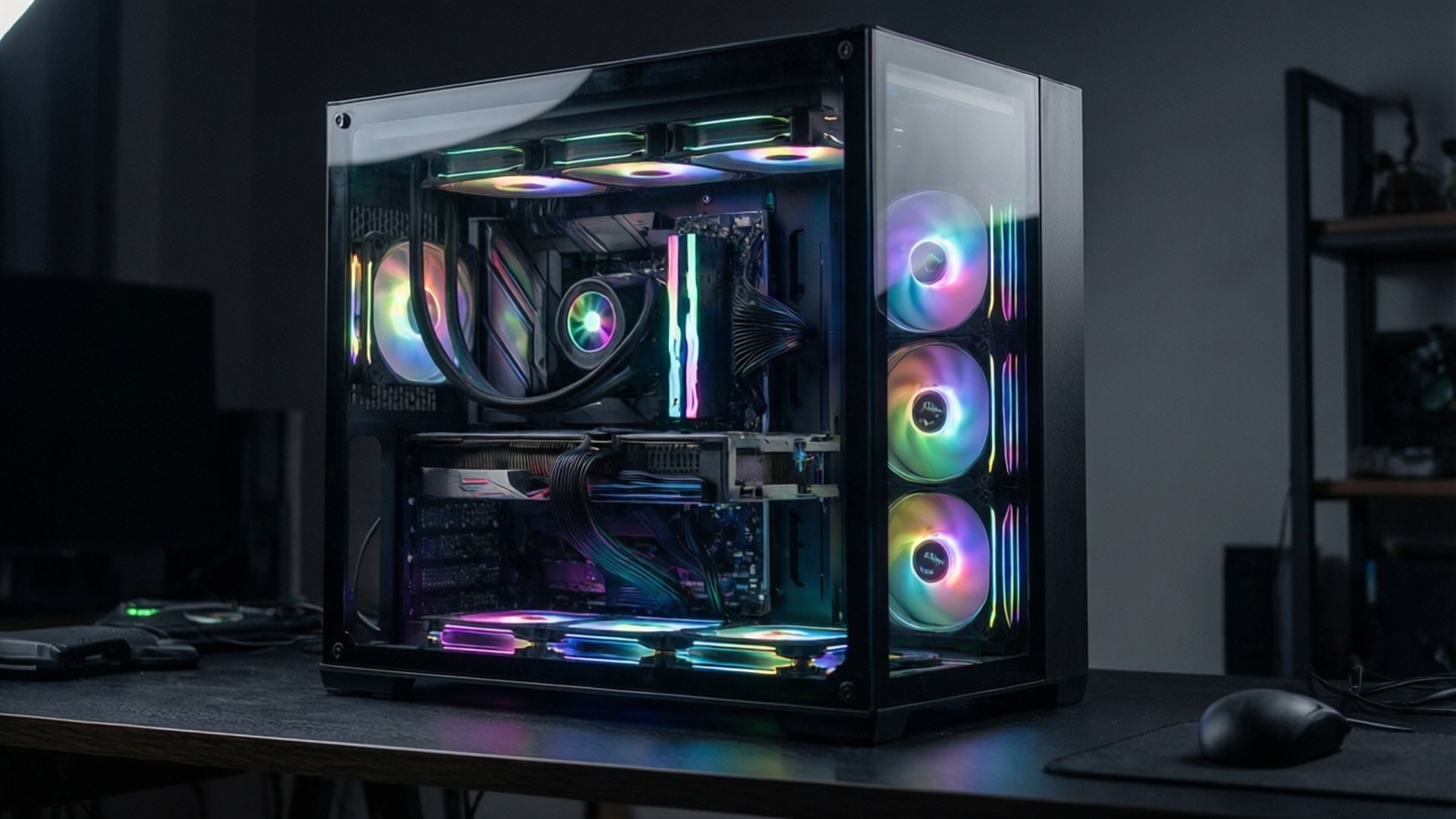 เกมมิ่งพีซี RGB วอลเปเปอร์