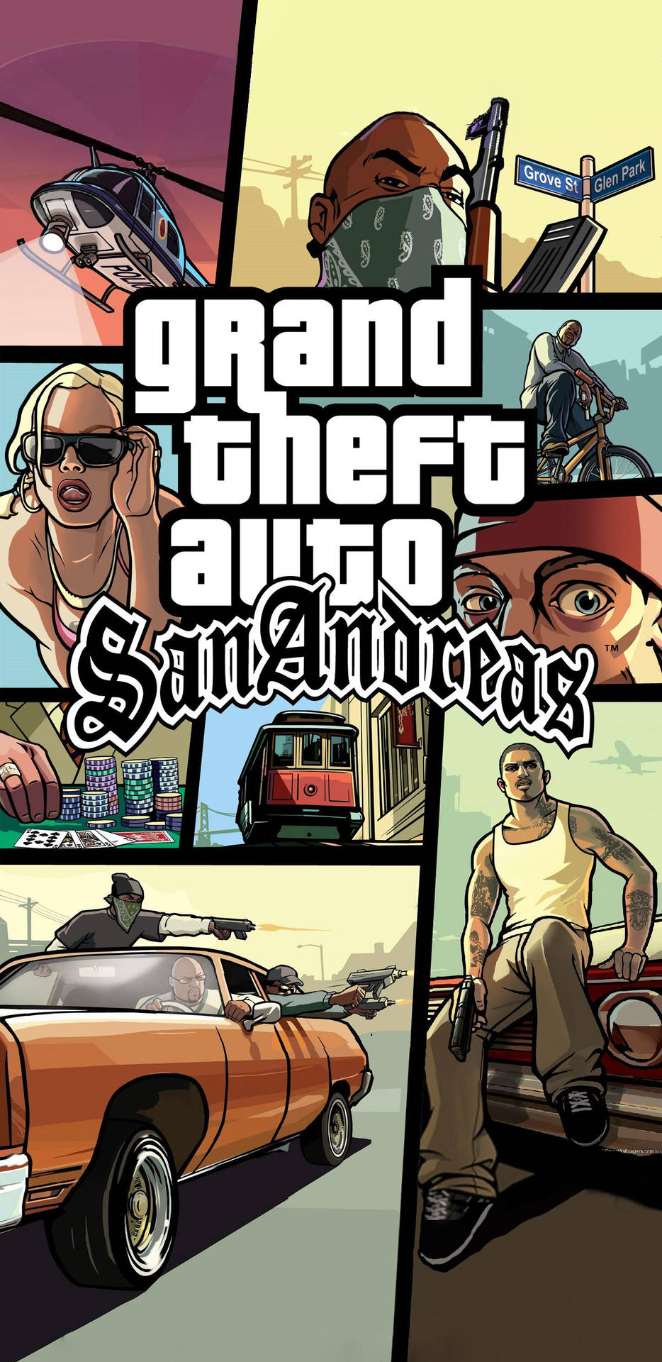 เกมแอคชั่น GTA SA 4K — Gta วอลเปเปอร์