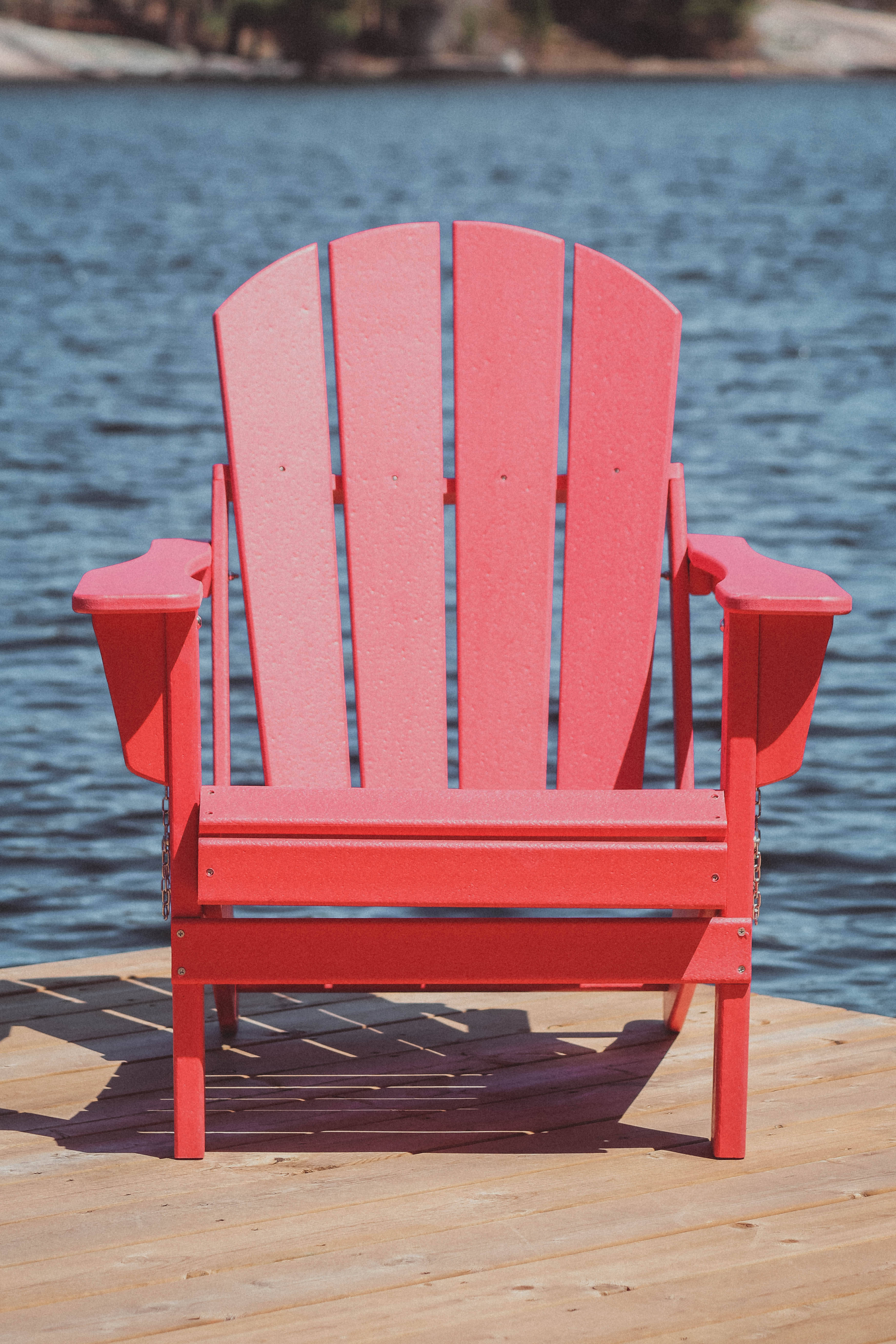 เก้าอี้ Adirondack สไตล์คอทเทจคอร์ วอลเปเปอร์
