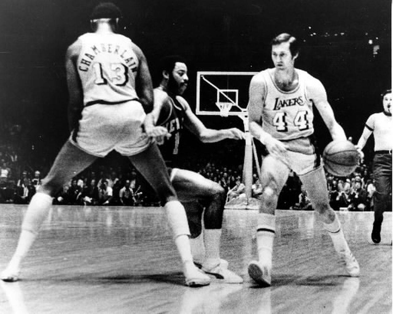 เจอร์รี เวสต์ วอลต์ เฟรเซียร์ แมตช์ NBA Finals 1972 วอลเปเปอร์