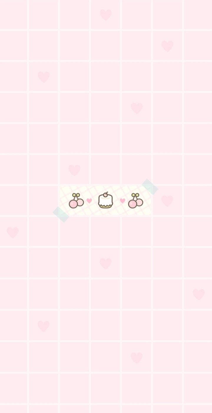 เชอร์รี่สีชมพูน่ารัก วอลเปเปอร์