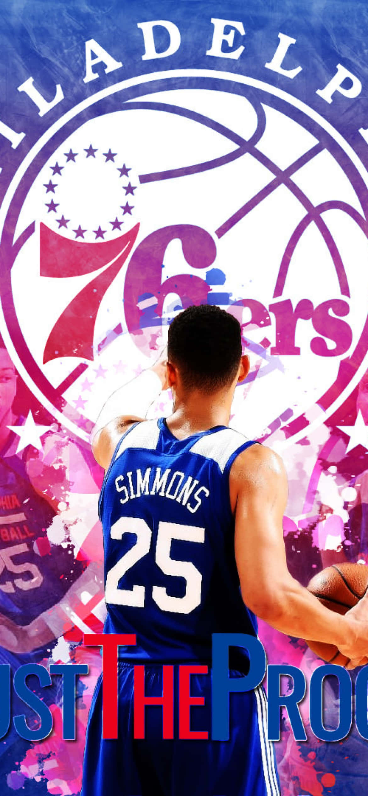 เชียร์ Sixers ด้วย iPhone! วอลเปเปอร์