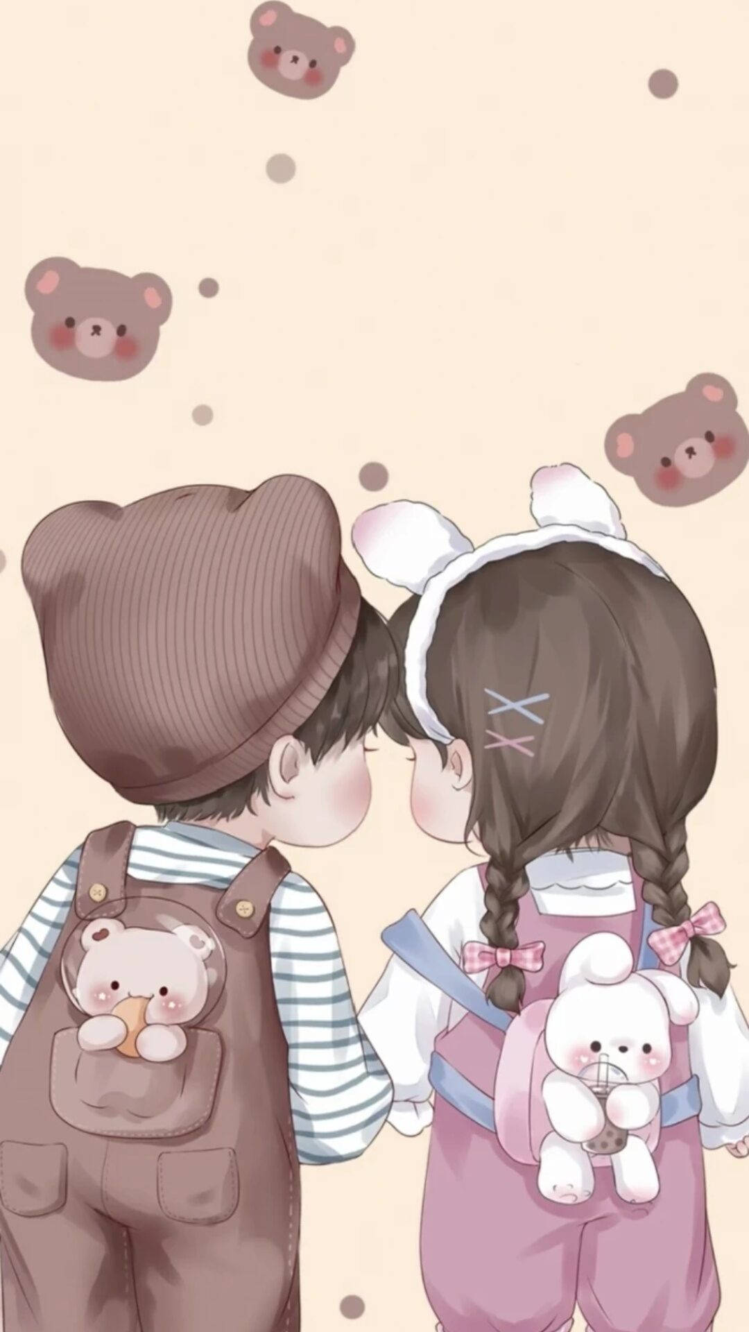 เด็กการ์ตูนน่ารัก วอลเปเปอร์