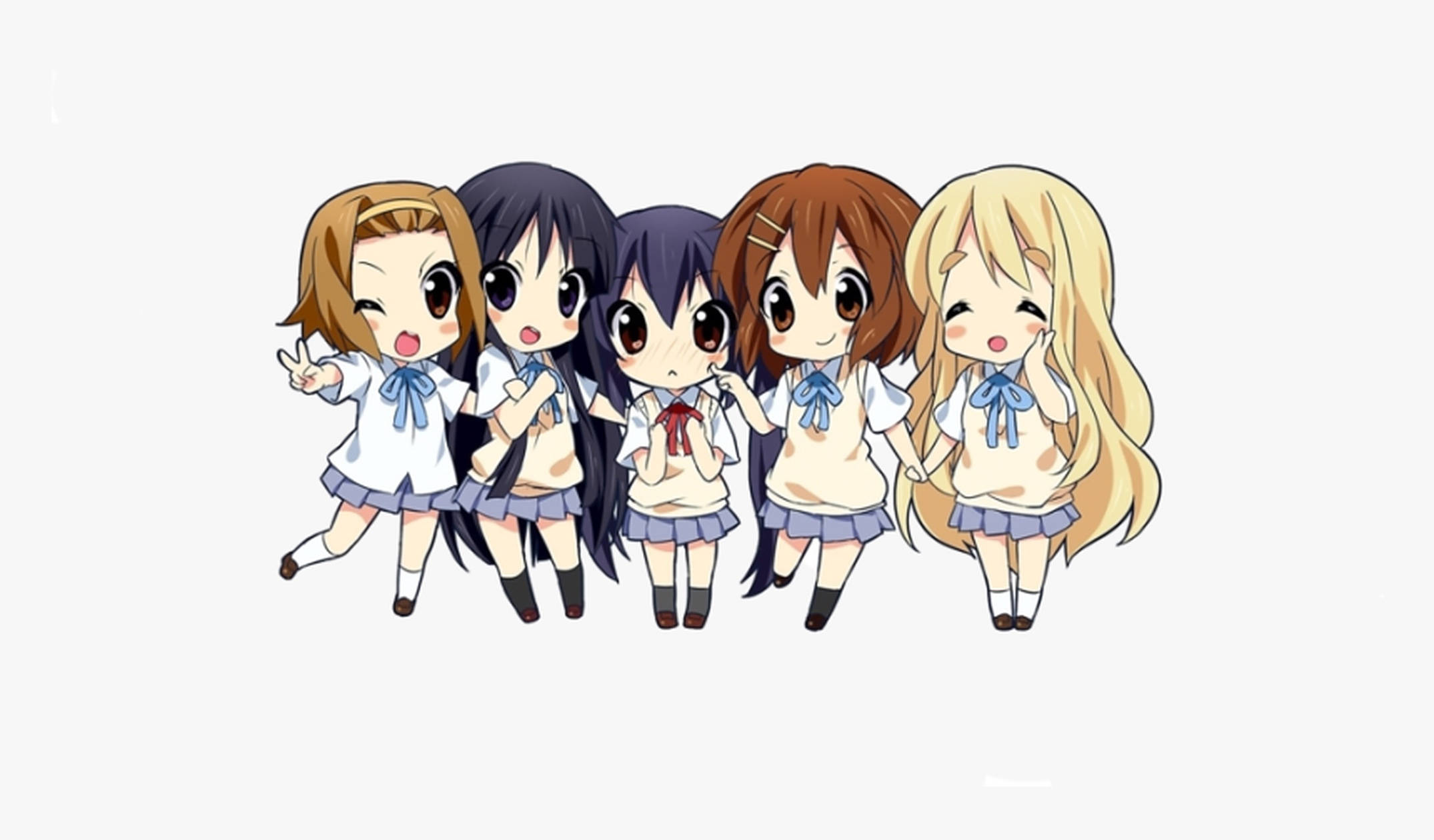 เด็กนักเรียนหญิงอนิเมะ วอลเปเปอร์