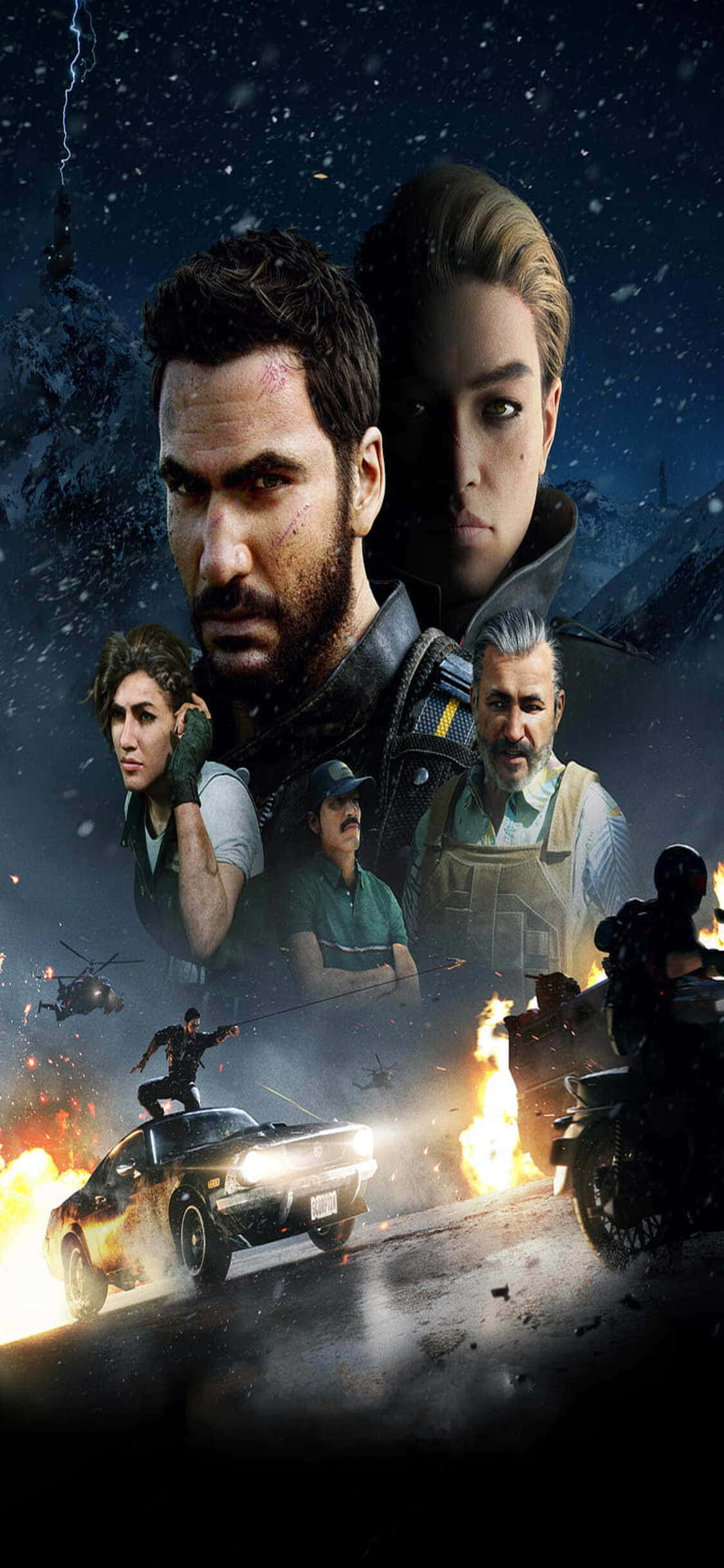 เตรียมพร้อมสำหรับแอ็คชั่นกับ iPhone X และ Just Cause 4 วอลเปเปอร์