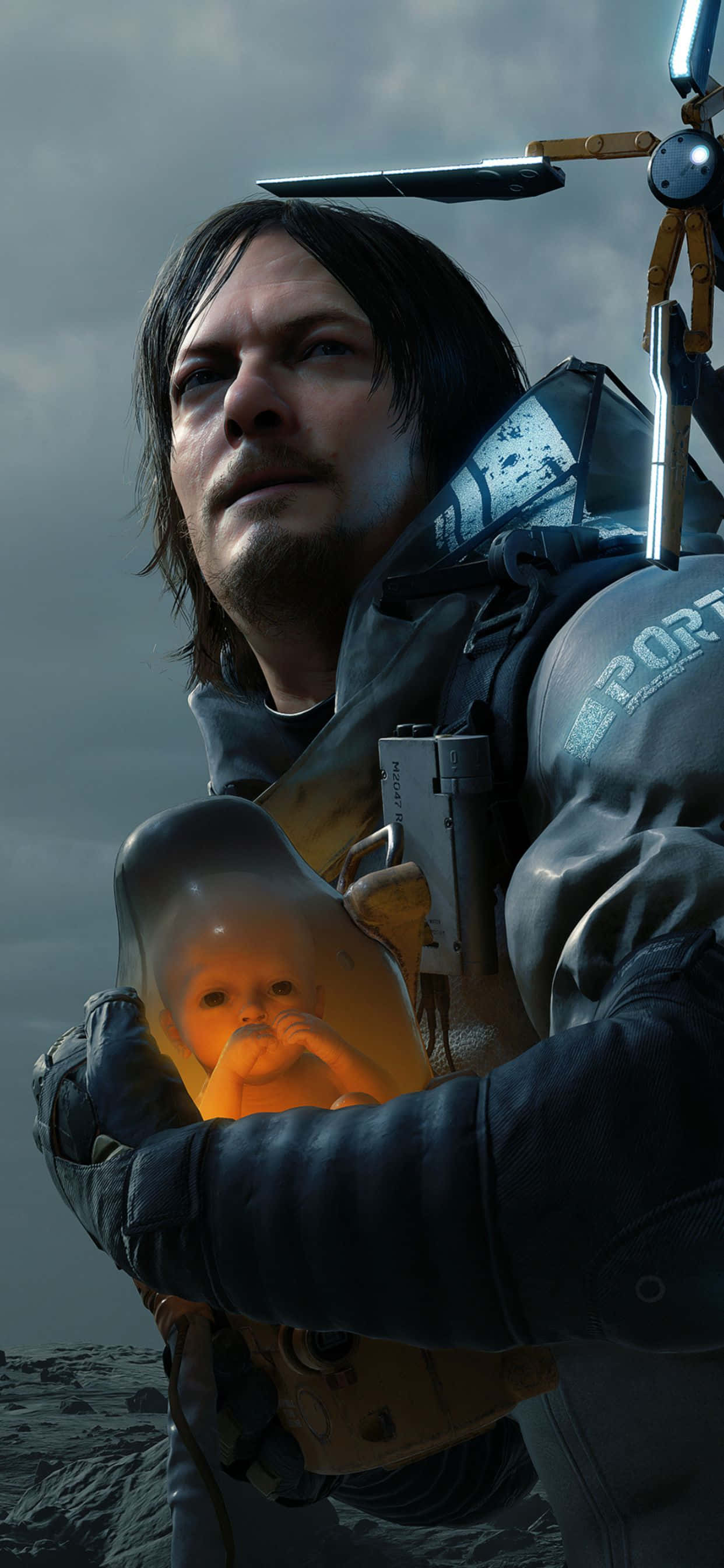 เตรียมพร้อมเล่นวิดีโอเกมที่ทุกคนรอคอย: Death Stranding บน iPhone Xs Max ของคุณ วอลเปเปอร์