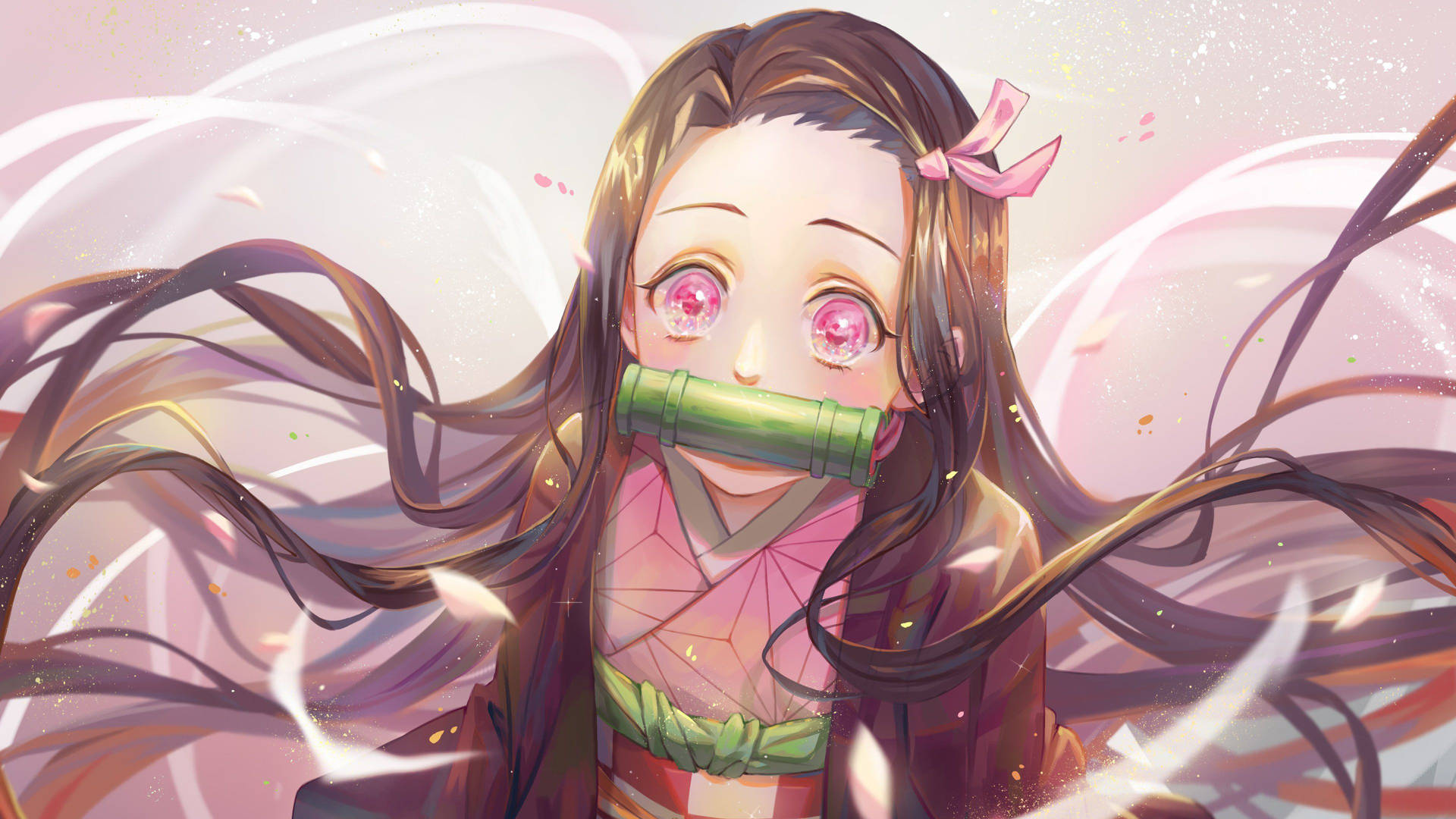 เนซึโกะผู้ไร้เดียงสาสไตล์สวยงาม — สุนทรียภาพศิลปะ GIF วอลเปเปอร์