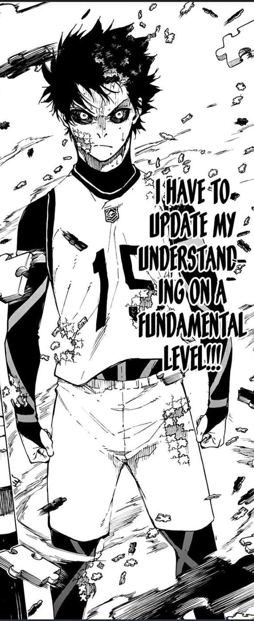 เปิดหน้าหนึ่งจากหนังสือการ์ตูนมังงะ วอลเปเปอร์