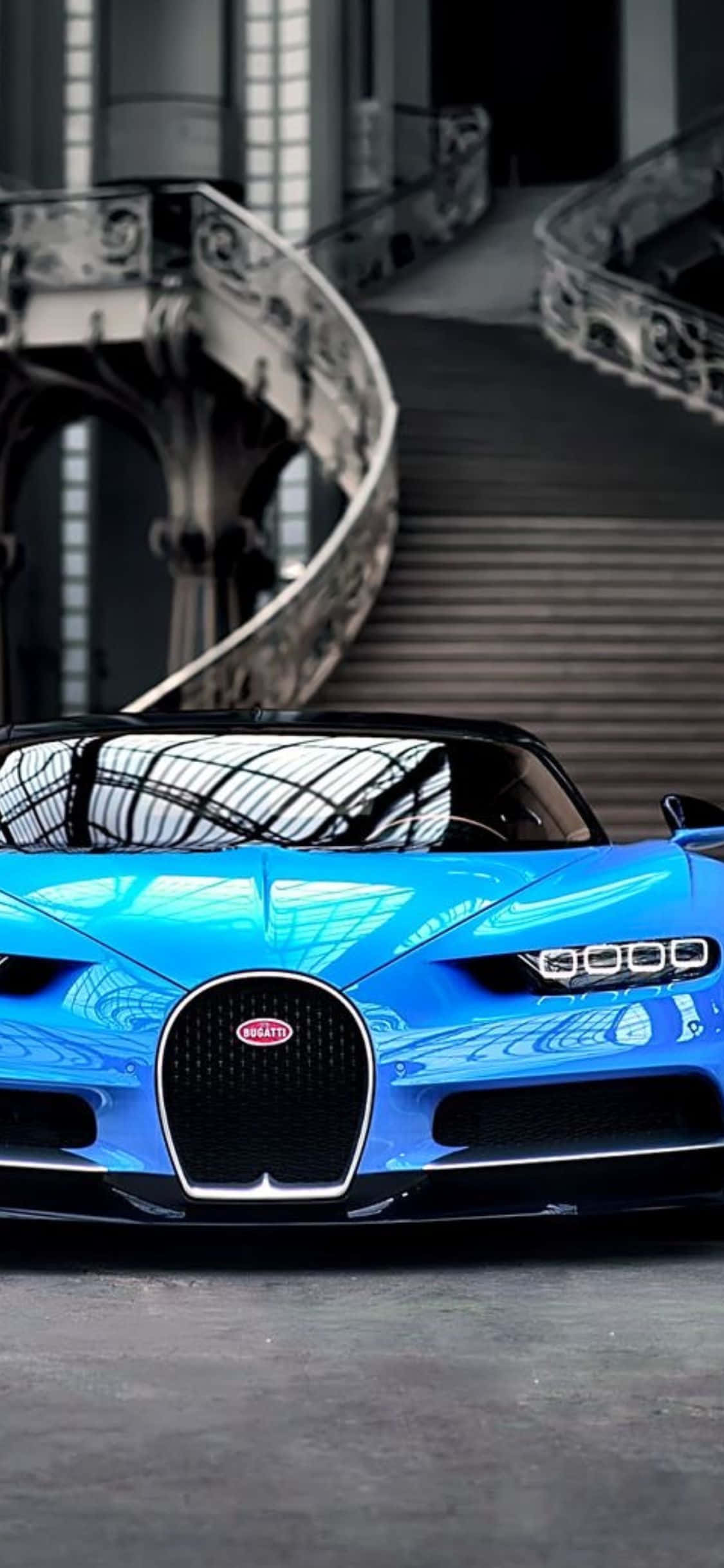 เป็นเจ้าของ iPhone XS ล่าสุดกับพื้นหลังดีไซน์ Bugatti ที่โฉบเฉี่ยวและซับซ้อนนี้ วอลเปเปอร์