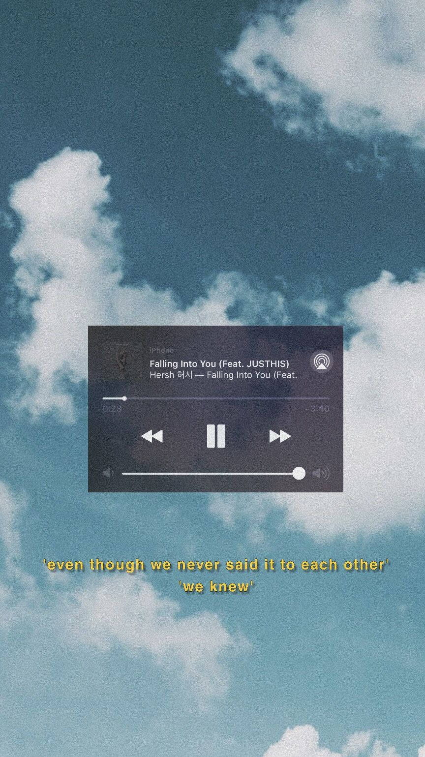 เพลงอกหักสไตล์ดนตรี วอลเปเปอร์