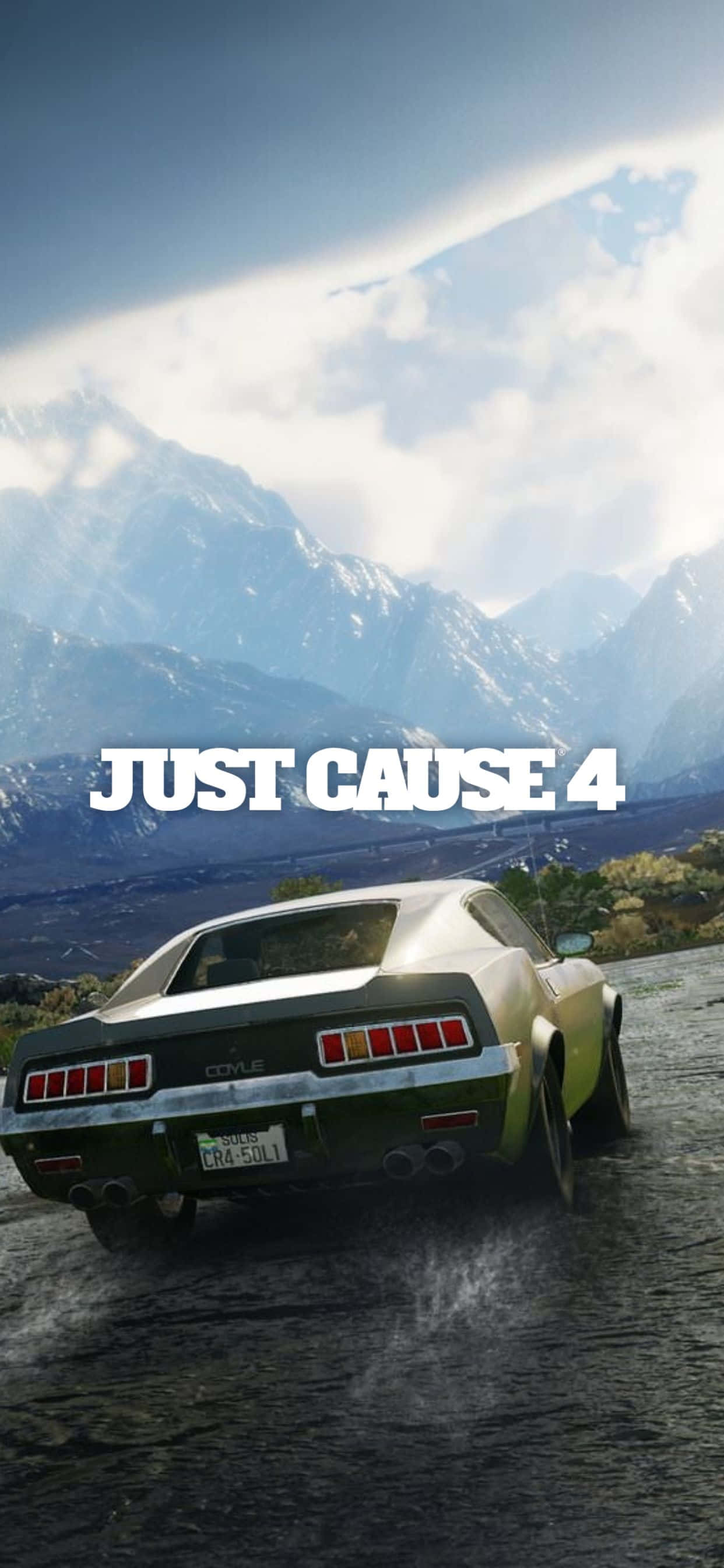 เพลิดเพลินกับ Just Cause 4 บน iPhone Xs Max วอลเปเปอร์