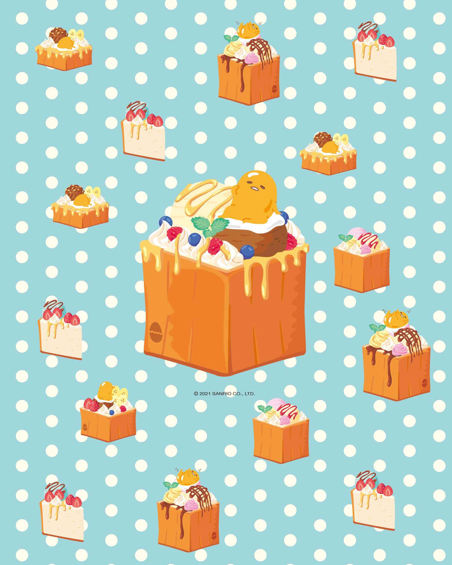 เพิ่มกุเดะตะมะในชีวิตของคุณด้วย Gudetama Phone ที่ดีที่สุด วอลเปเปอร์