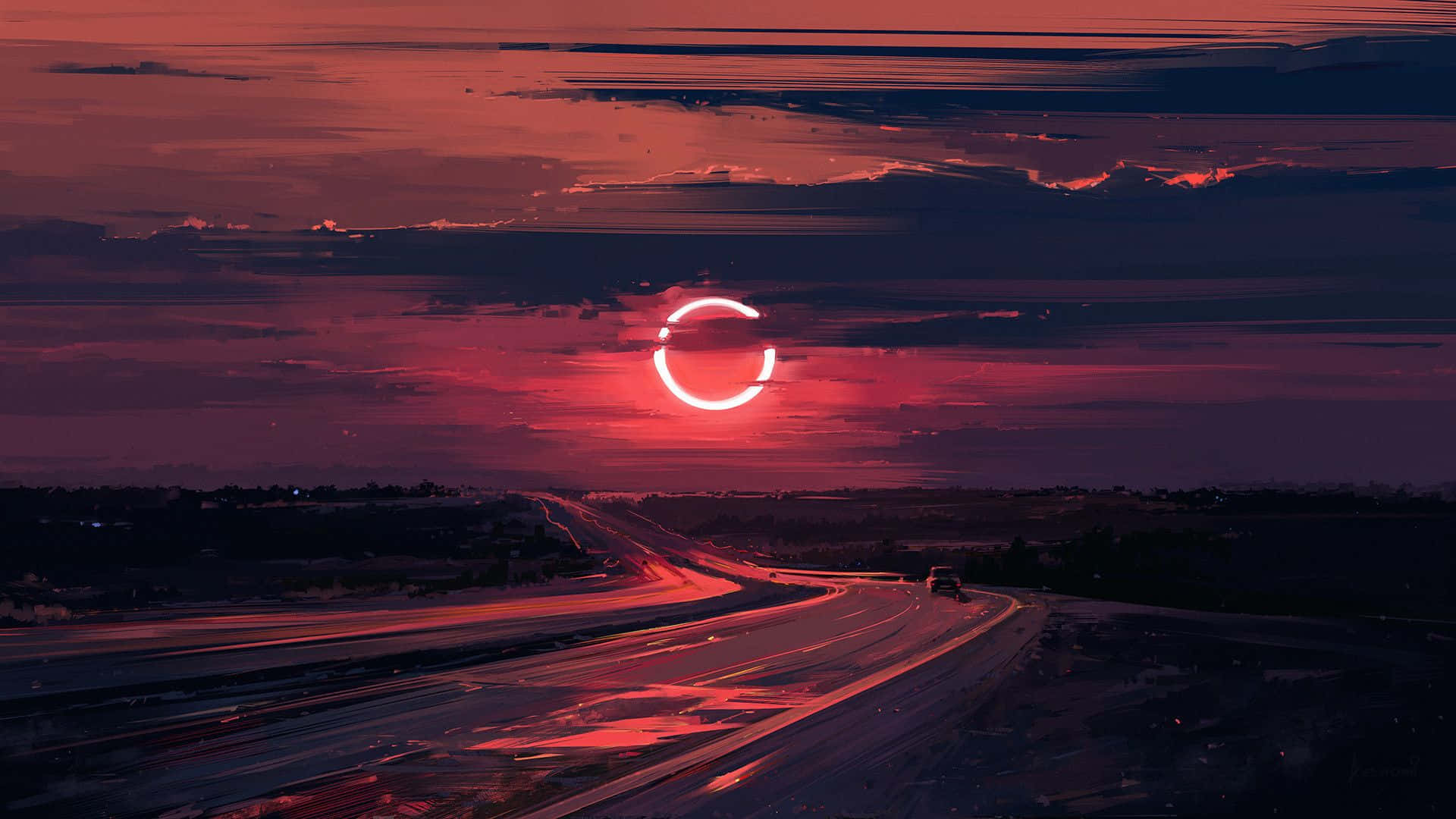 เพิ่มความร้อนแรงด้วยสไตล์นีออนสีแดง! วอลเปเปอร์