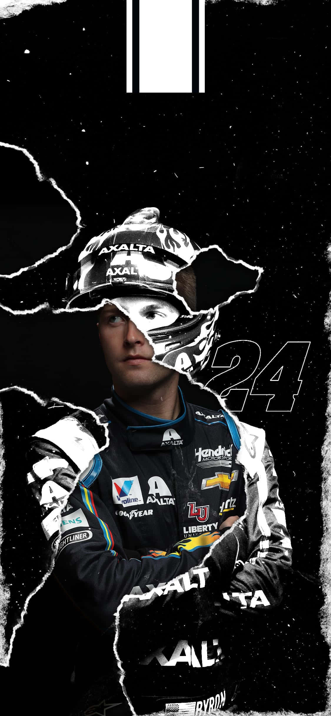 เพิ่มความได้เปรียบในการแข่งขันด้วย iPhone NASCAR วอลเปเปอร์