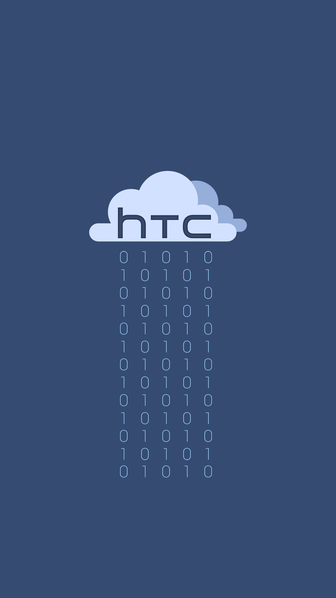 เมฆสีเทา HTC วอลเปเปอร์