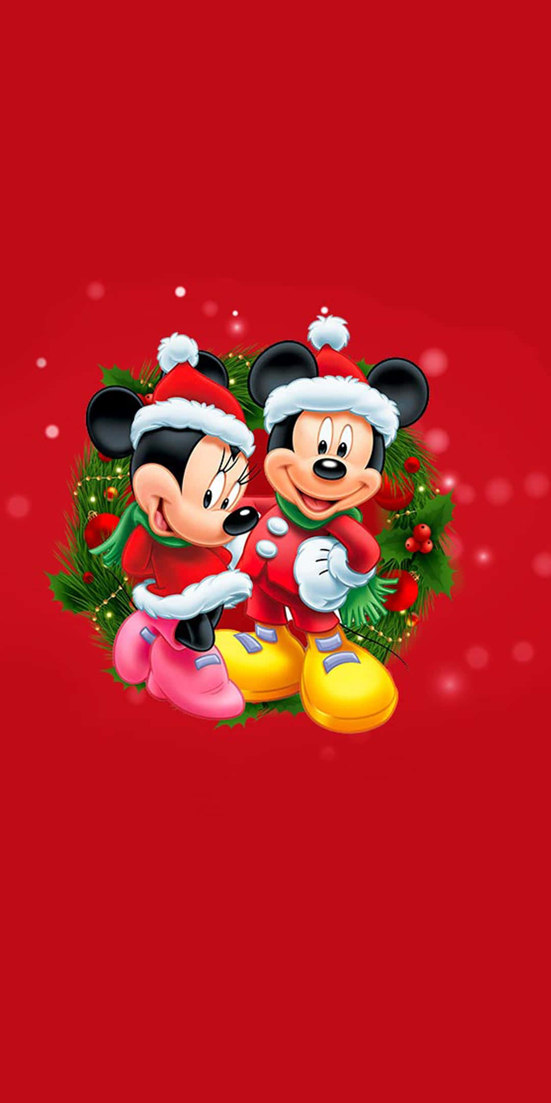 เริ่มต้นวันหยุดของคุณกับ Disney Christmas บน iPad! วอลเปเปอร์