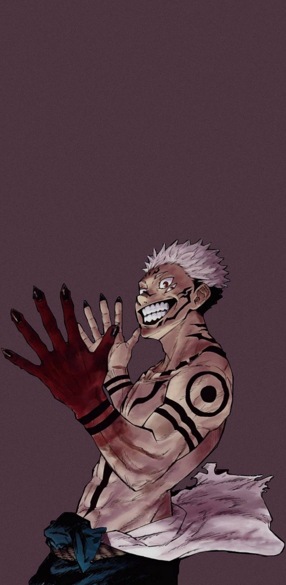 วอลเปเปอร์อนิเมะเรียวเมน สุคุนะหัวเราะใน Jujutsu Kaisen — จูจุสึไคเซ็น วอลเปเปอร์