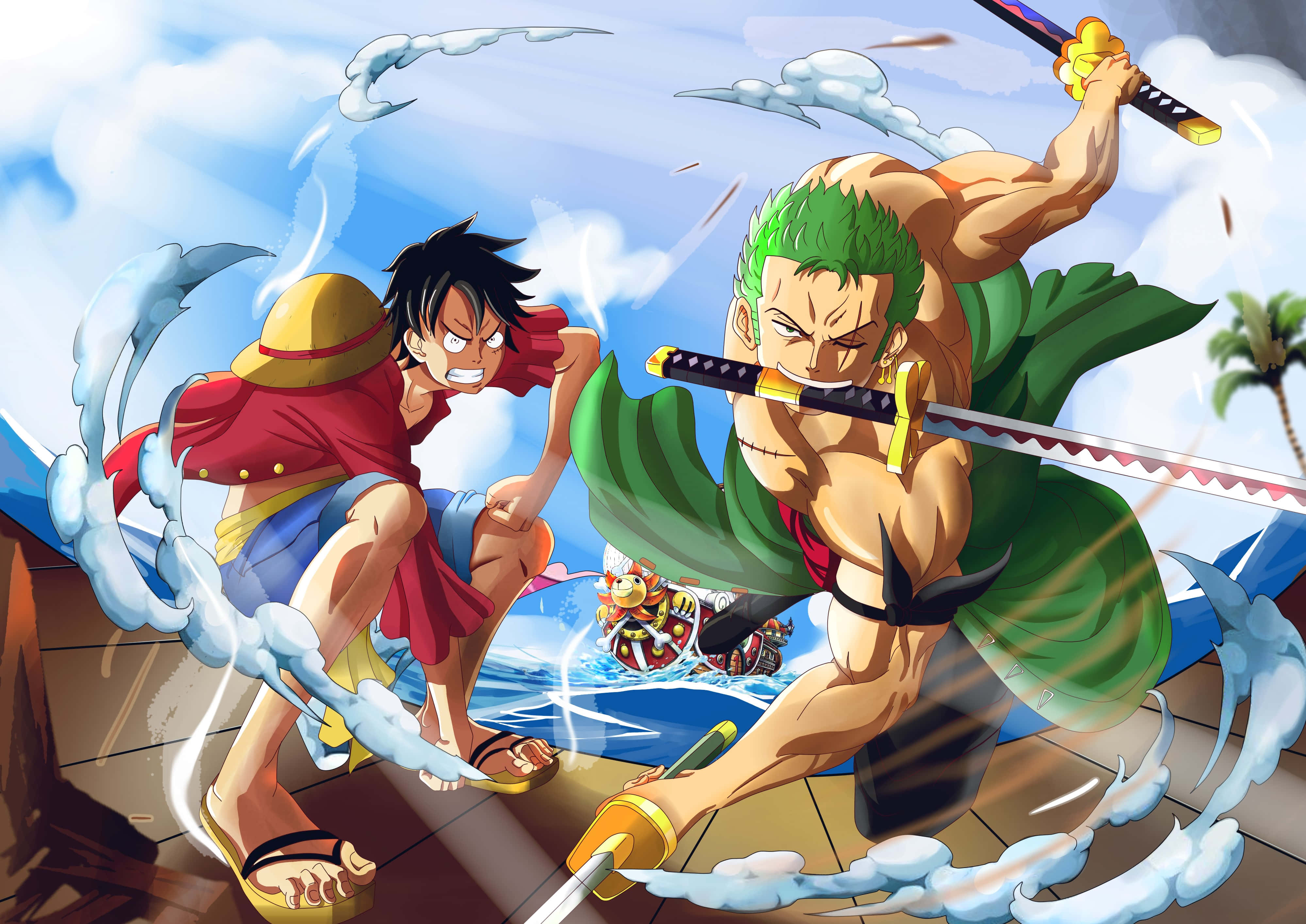 เรือพันซันนี่ของโจรสลัด วอลเปเปอร์