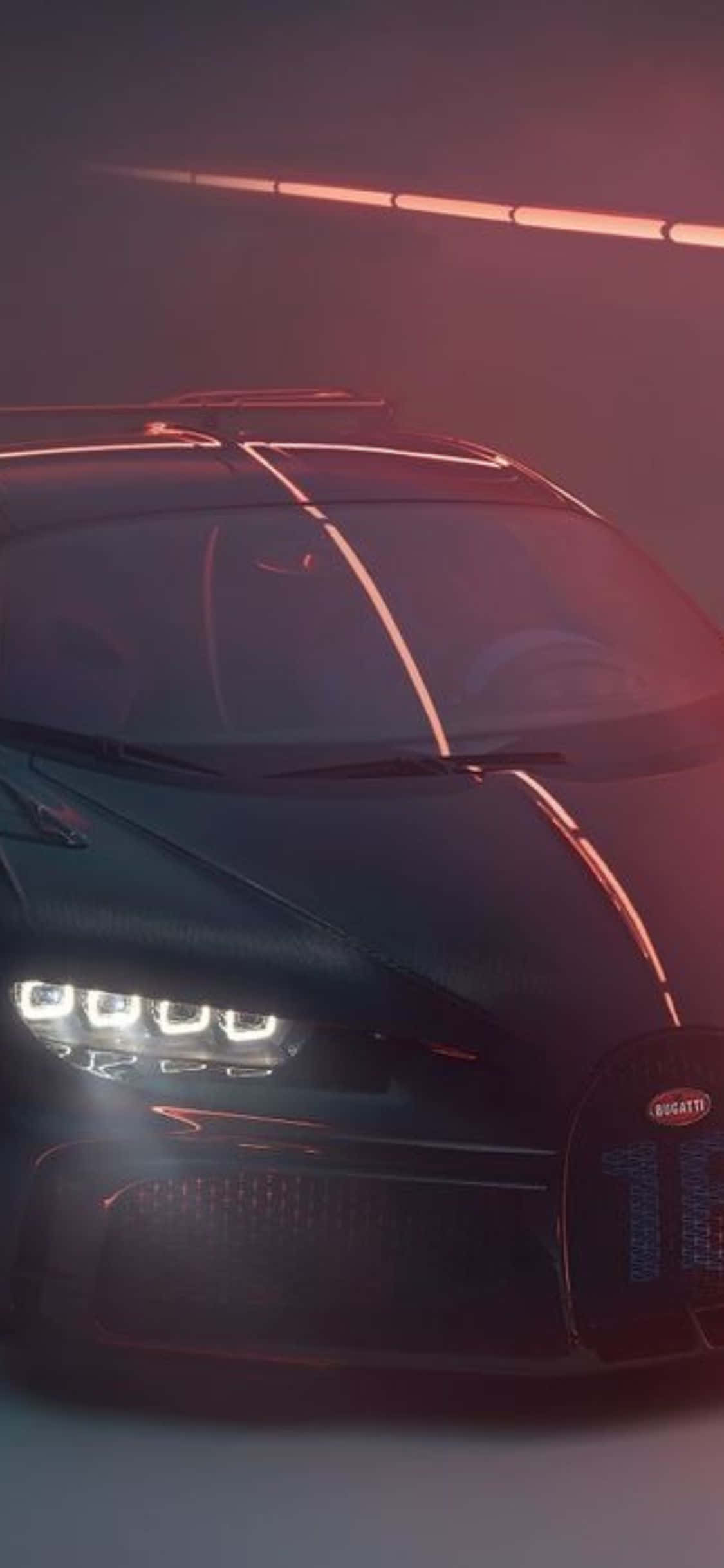 "เร่งชีวิตของคุณด้วยความหรูหราและความเร็วที่ไม่มีใครเทียบ - iPhoneXs Bugatti" วอลเปเปอร์