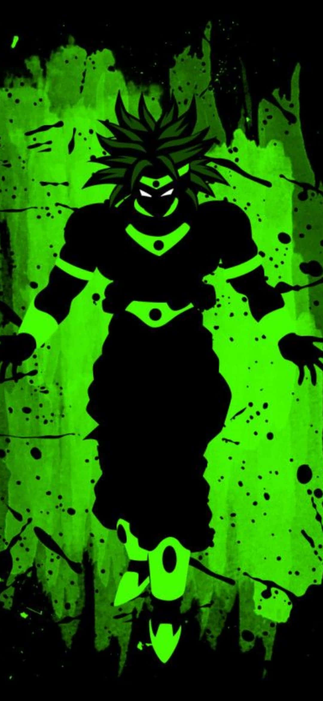 เลื่อนอย่างลื่นไหลบนจอ Broly iPhone ที่นุ่มนวล วอลเปเปอร์