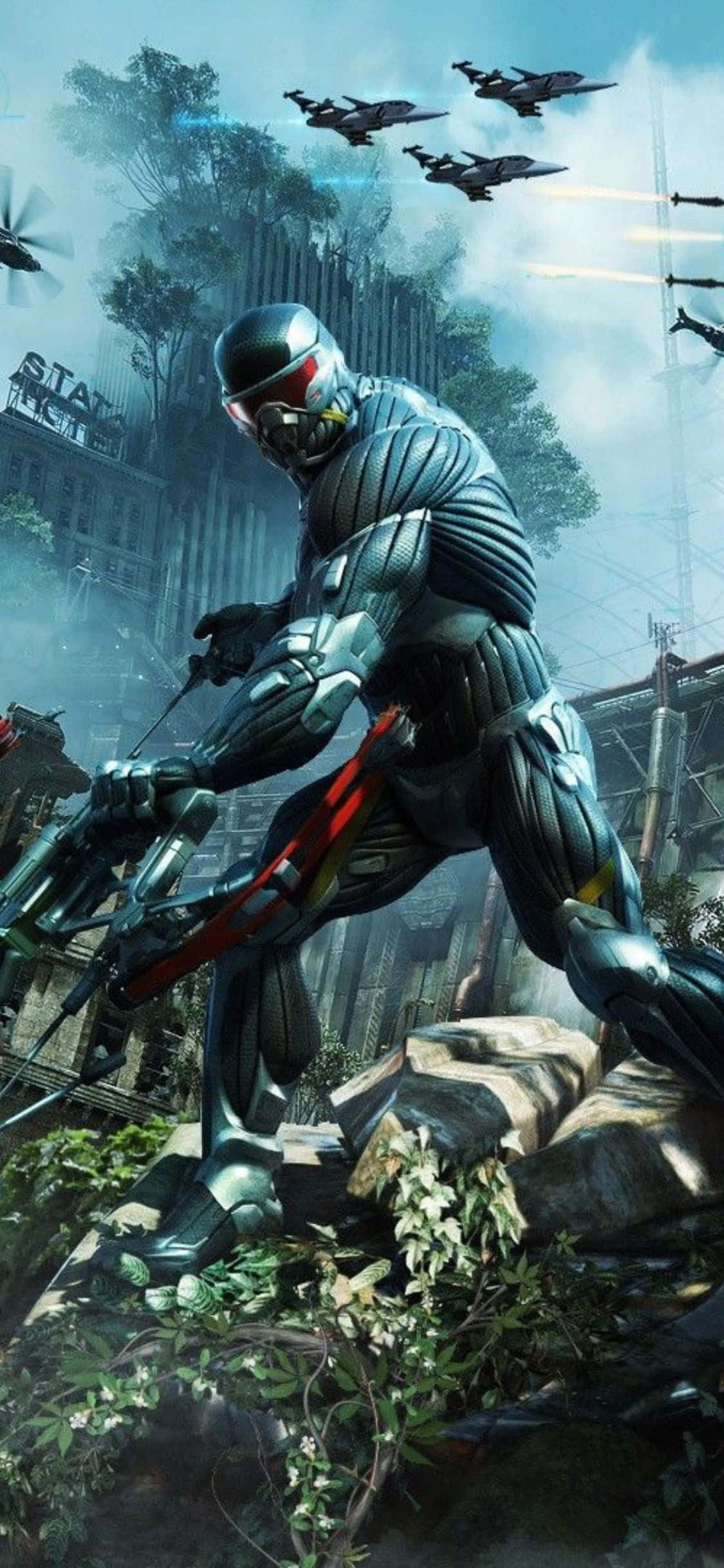 เล่น Crysis 3 บน iPhone X รุ่นล่าสุด วอลเปเปอร์