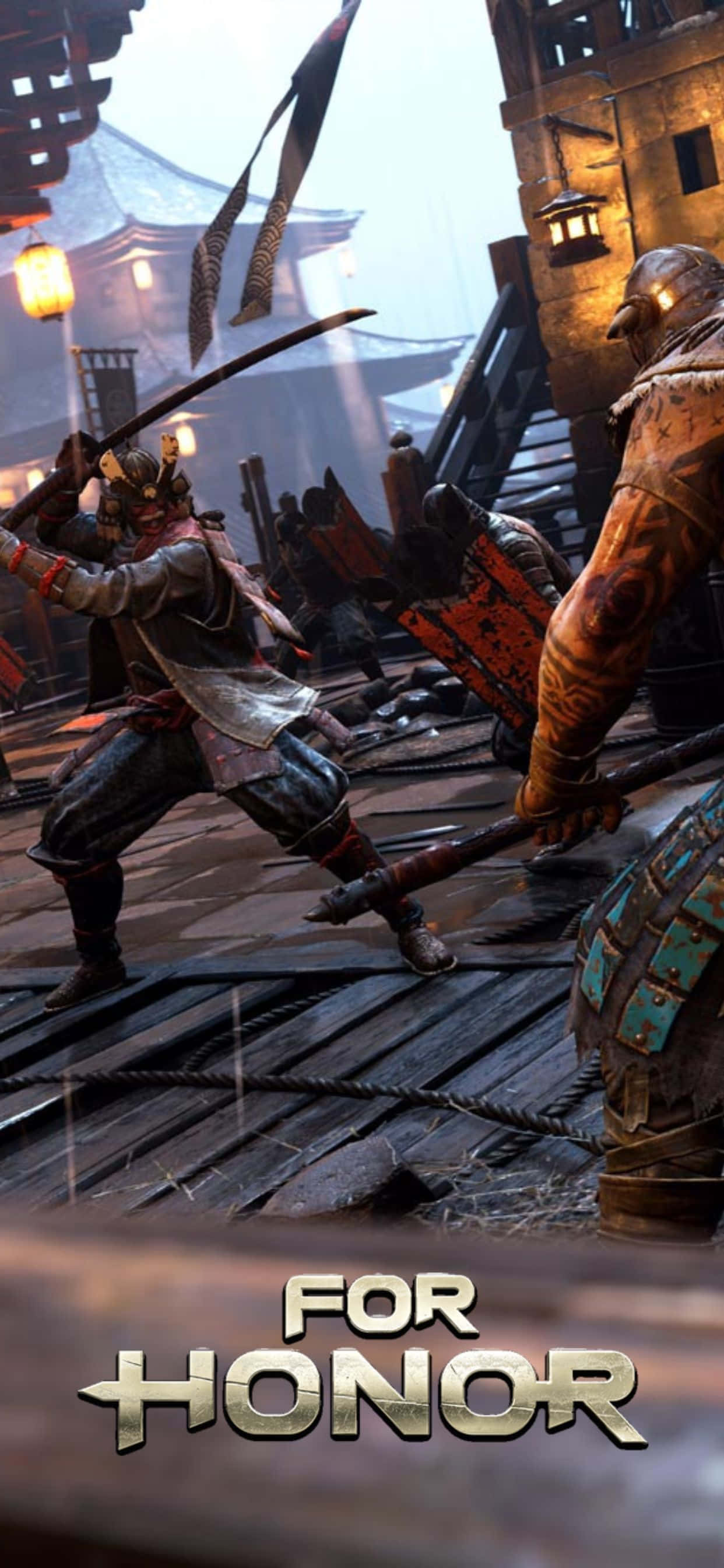 เล่นเกม For Honor สุดมันส์แอ็กชันเข้มข้นบน iPhone XS Max ของคุณ วอลเปเปอร์