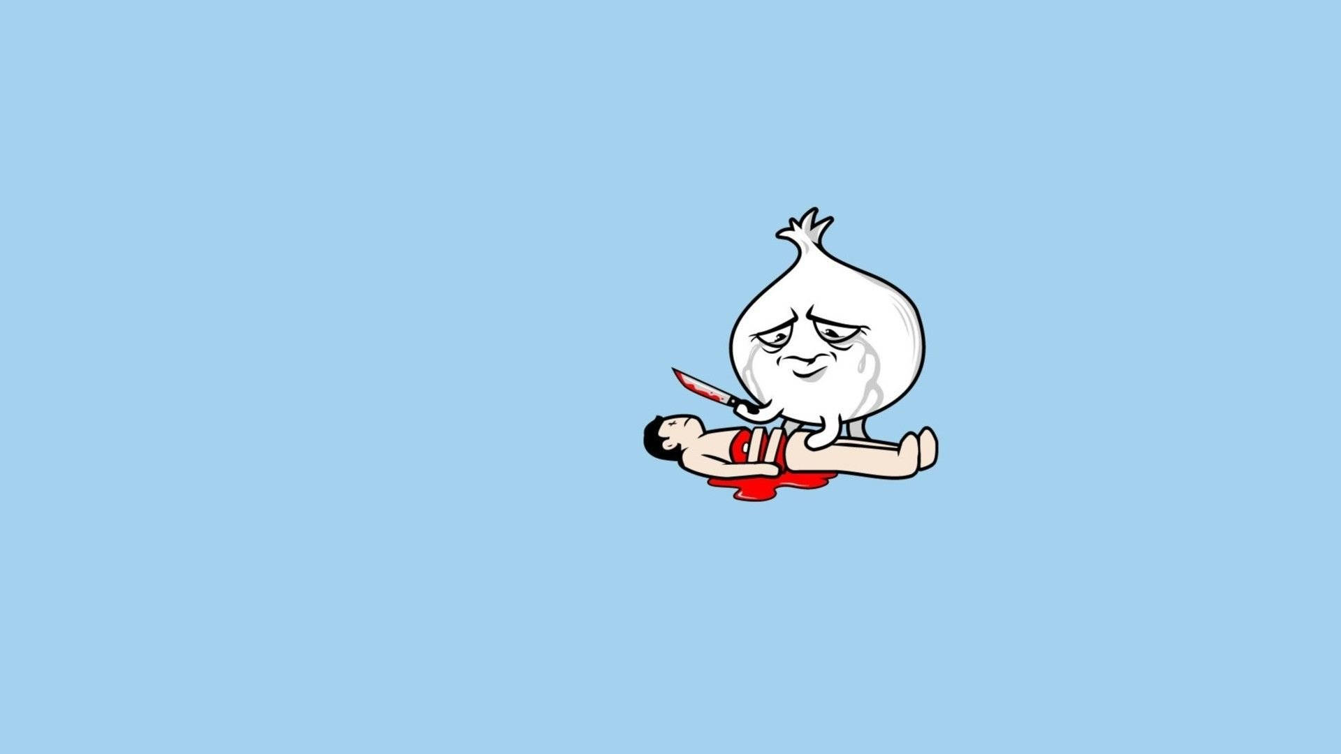 เสียงหัวเราะที่ไม่คาดคิด: กระเทียมอนิเมะตลกขบขันในน้ำตา วอลเปเปอร์