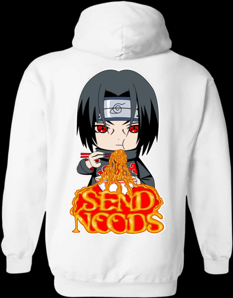 เสื้อฮู้ดลายชิบิตาจิกินก๋วยเตี๋ยว วอลเปเปอร์