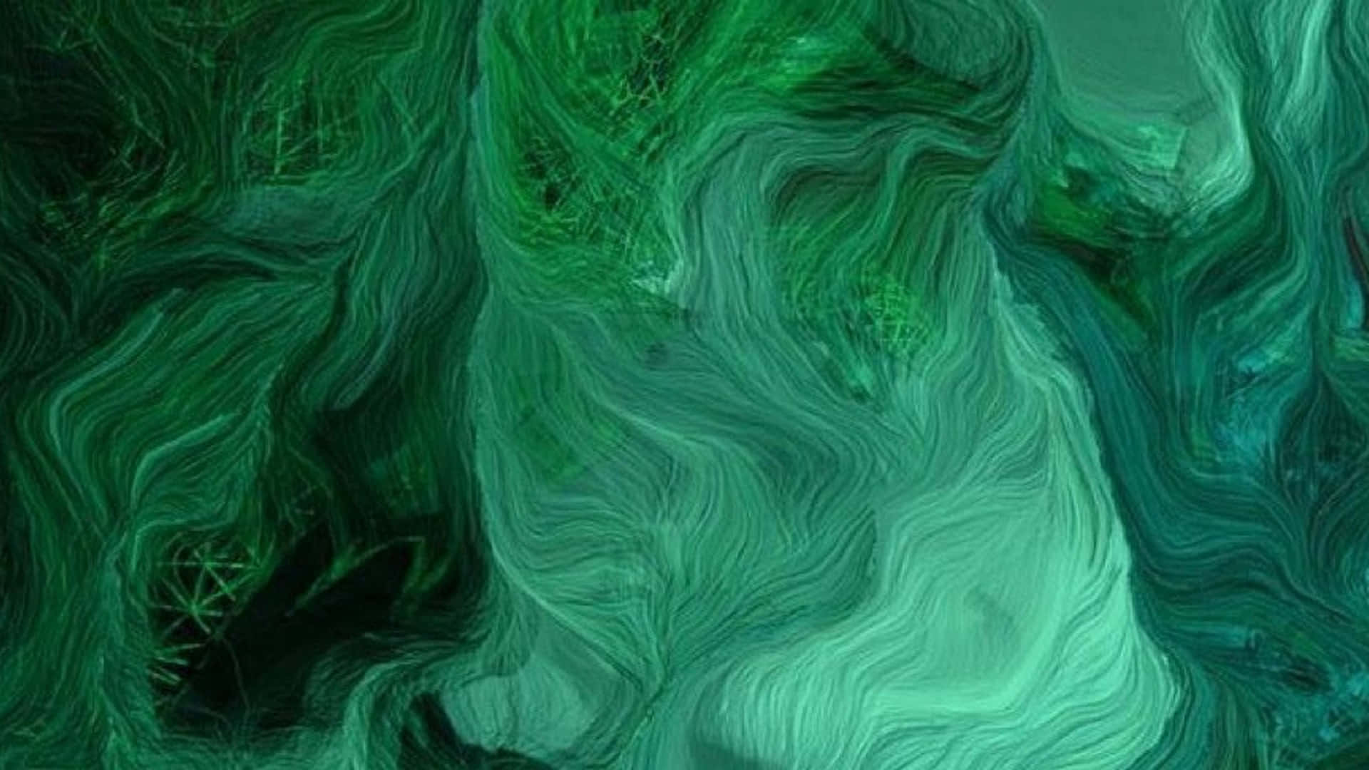 สุนทรียะสีฟ้าเขียว — สุนทรียภาพศิลปะ GIF วอลเปเปอร์