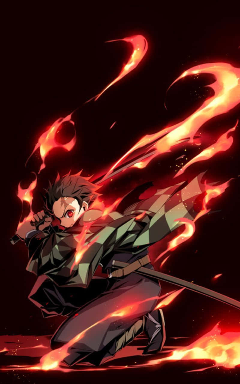 เอาชนะคู่ต่อสู้ได้อย่างง่ายดายด้วยการเล่น Demon Slayer บน iPad วอลเปเปอร์