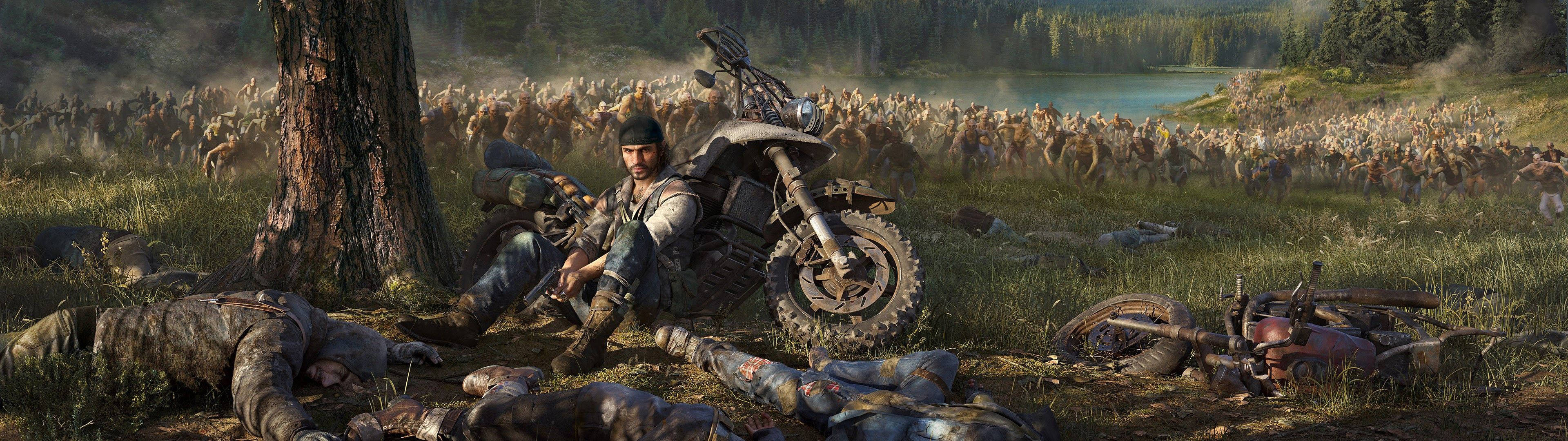 เอาชีวิตรอดในแดนร้างซอมบีใน Days Gone วอลเปเปอร์