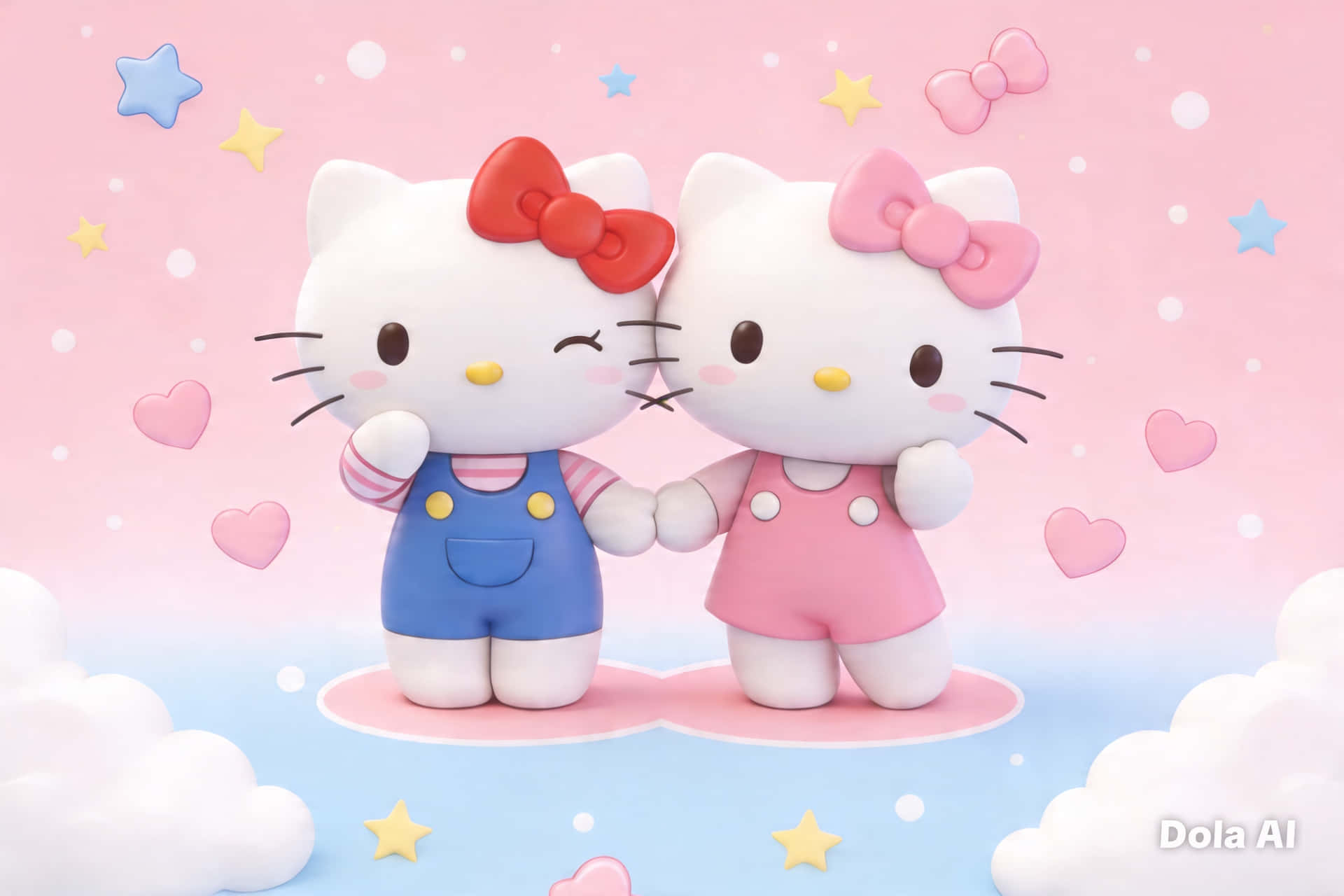 เฮลโลคิตตี้,ซานริโอ,น่ารัก,คาวาอี้,สไตล์คาวาอี้,การ์ตูนน่ารัก,แมวคาวาอี้,สไตล์ซานริโอ,คอมพิวเตอร์ — น่ารัก สวยงาม GIF วอลเปเปอร์