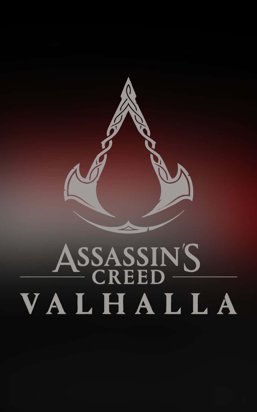 แดงและดำ 1440p Assassin's Creed Valhalla พื้นหลัง วอลเปเปอร์