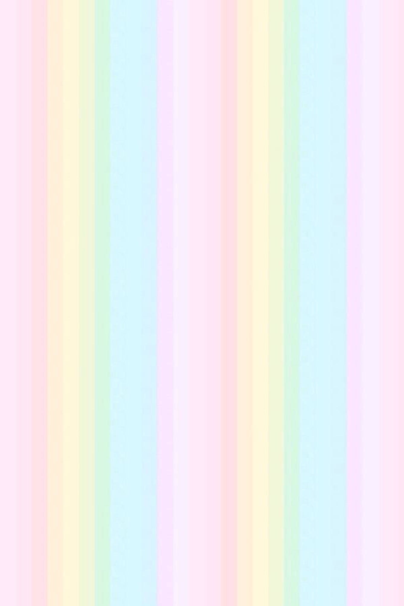 แถบสีรุ้งในโทนสีพาสเทล วอลเปเปอร์