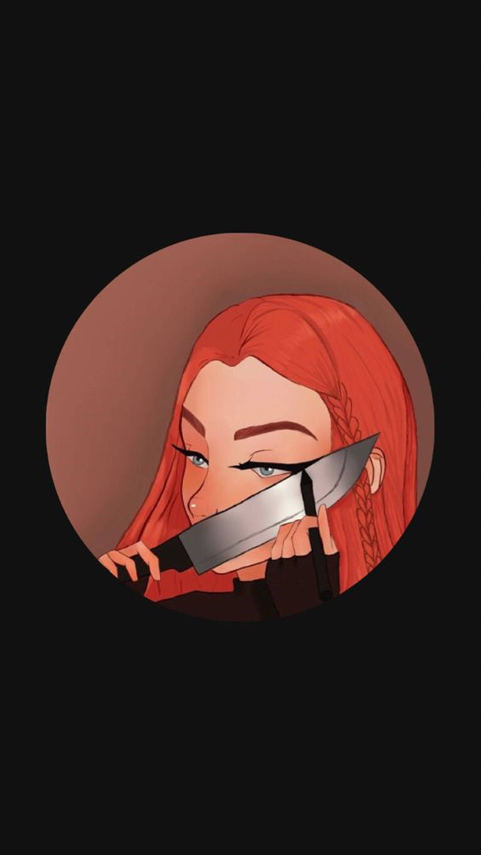 แบดดี้แต่งหน้าด้วยมีด PFP เท่ไม่เหมือนใคร วอลเปเปอร์