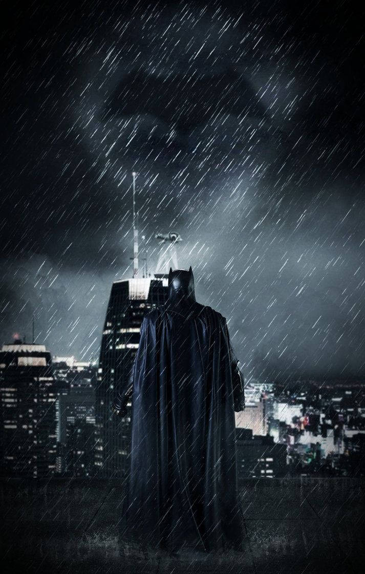 วอลเปเปอร์แบทแมน ภาพยนตร์ ฝนตก — แบทแมน วอลเปเปอร์