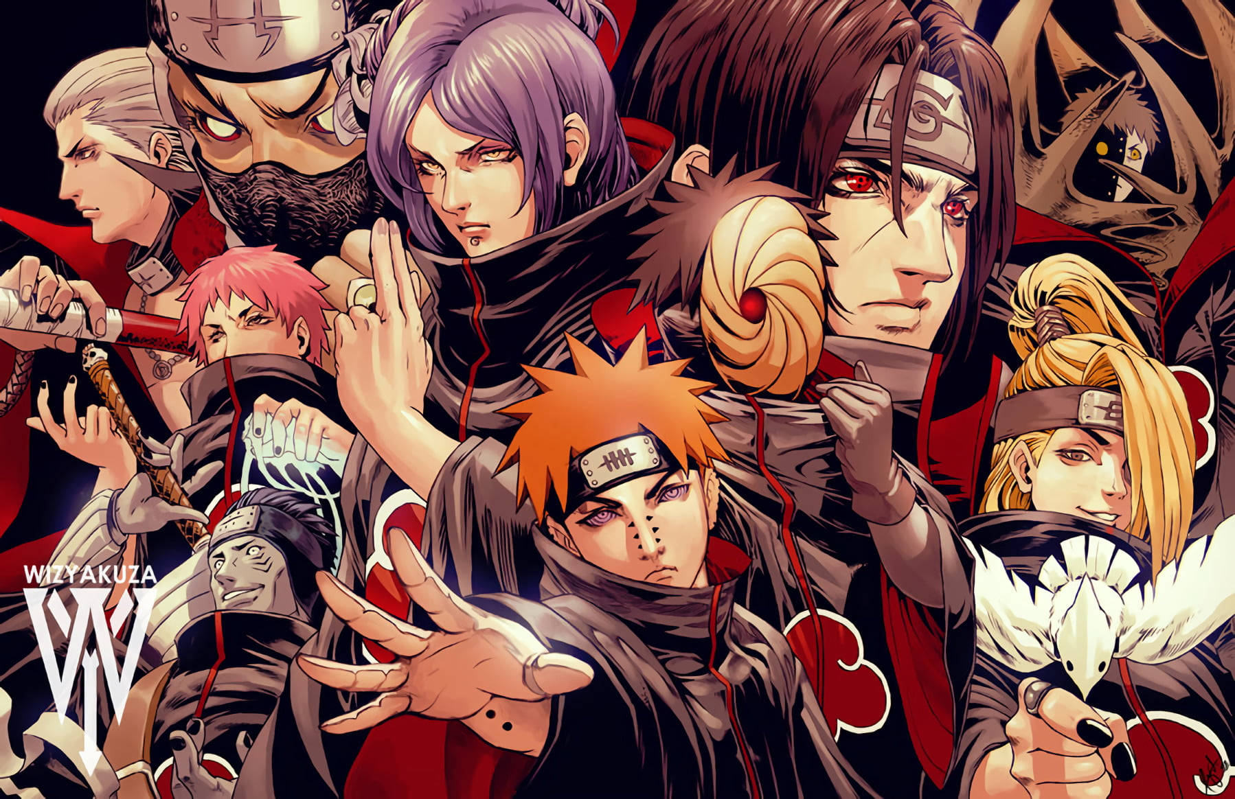 แฟนอาร์ต นารูโตะ เพน ชิปปูเด็น วอลเปเปอร์