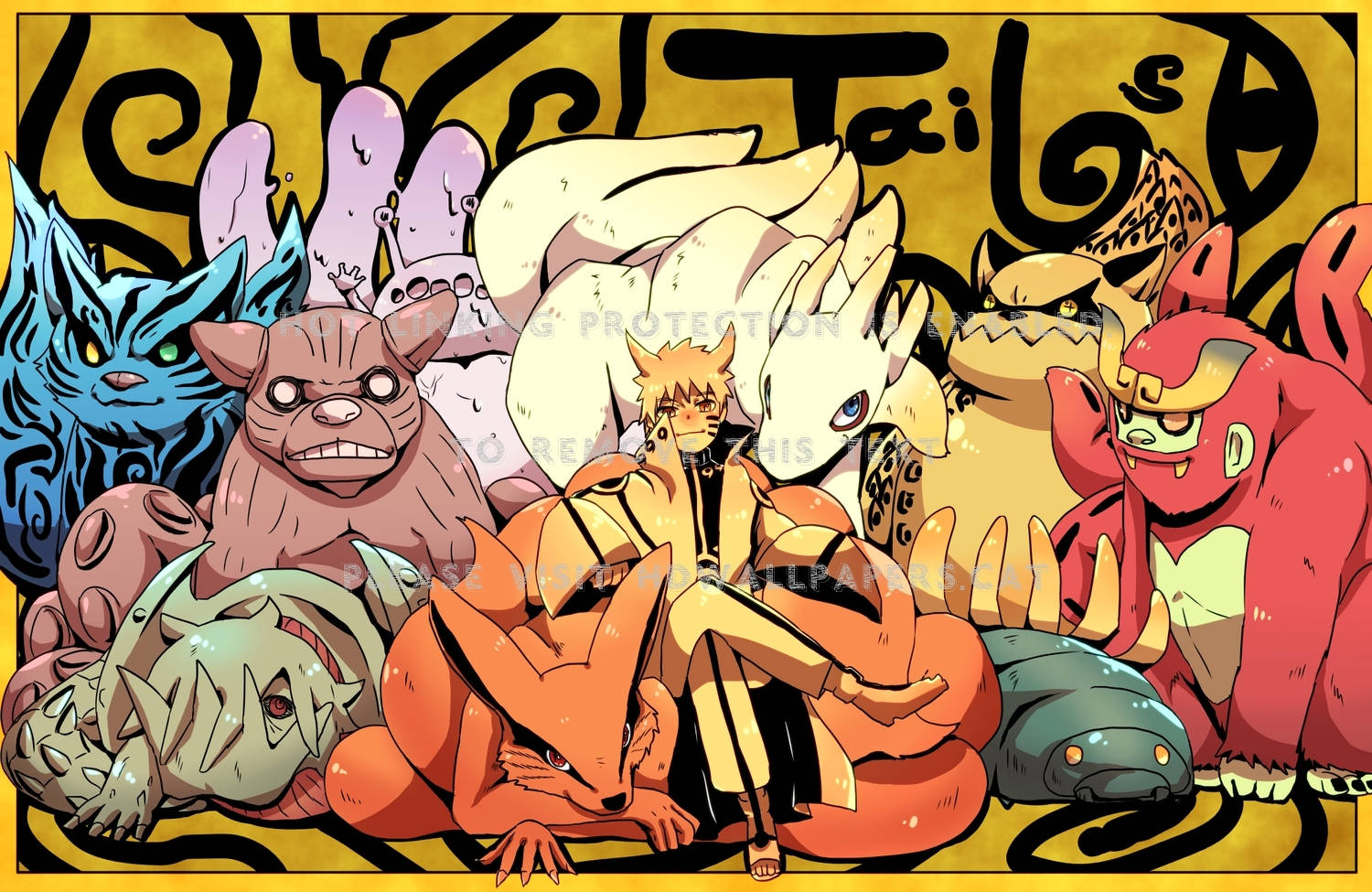 แฟนอาร์ตตัวละครบิจู๋นารูโตะ วอลเปเปอร์