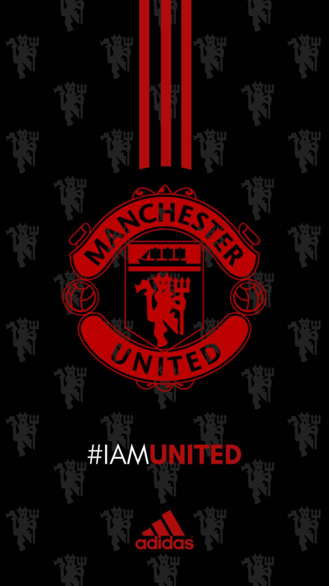 แมนเชสเตอร์ยูไนเต็ดมือถือ Adidas United วอลเปเปอร์